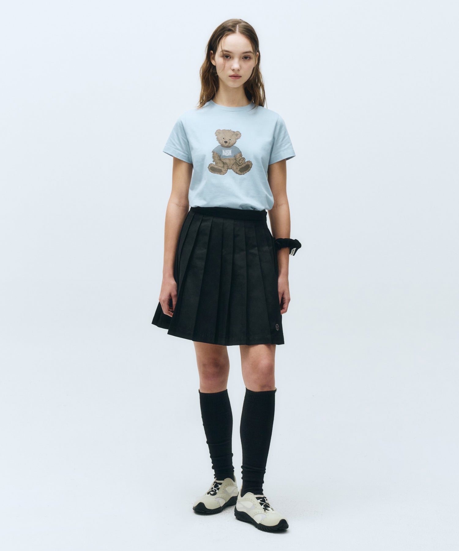 Marithe & Francois Girbaud - Doodle Bear Tee (Ice Blue) product image 3 | TRAB K-Fashion Australia