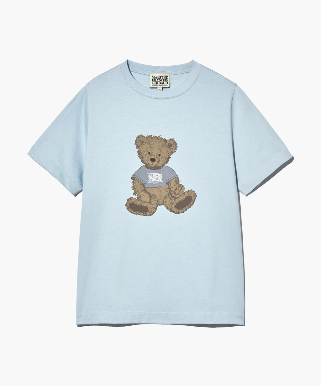 Marithe & Francois Girbaud - Doodle Bear Tee (Ice Blue) product image 6 | TRAB K-Fashion Australia