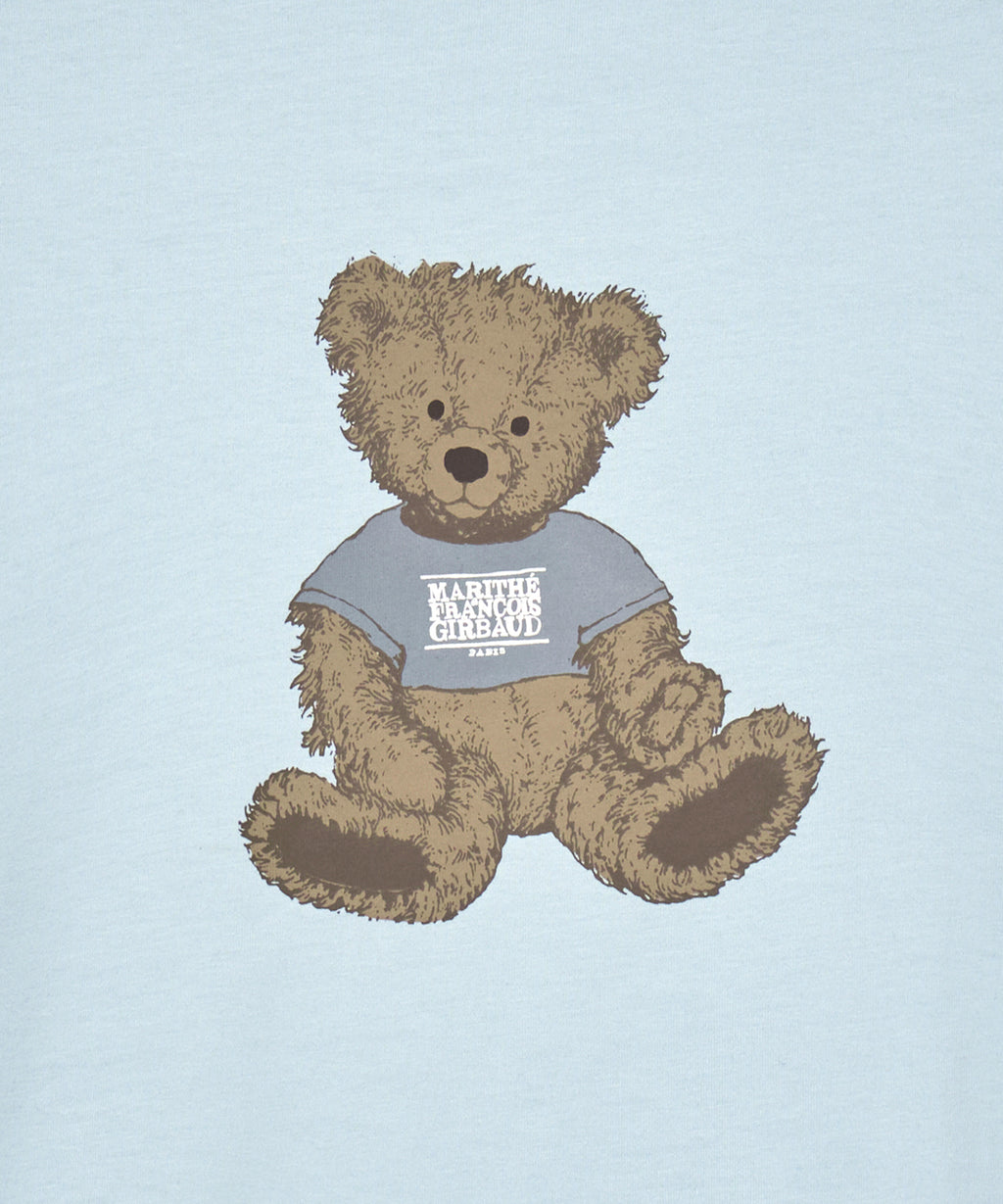 Marithe & Francois Girbaud - Doodle Bear Tee (Ice Blue) product image 11 | TRAB K-Fashion Australia