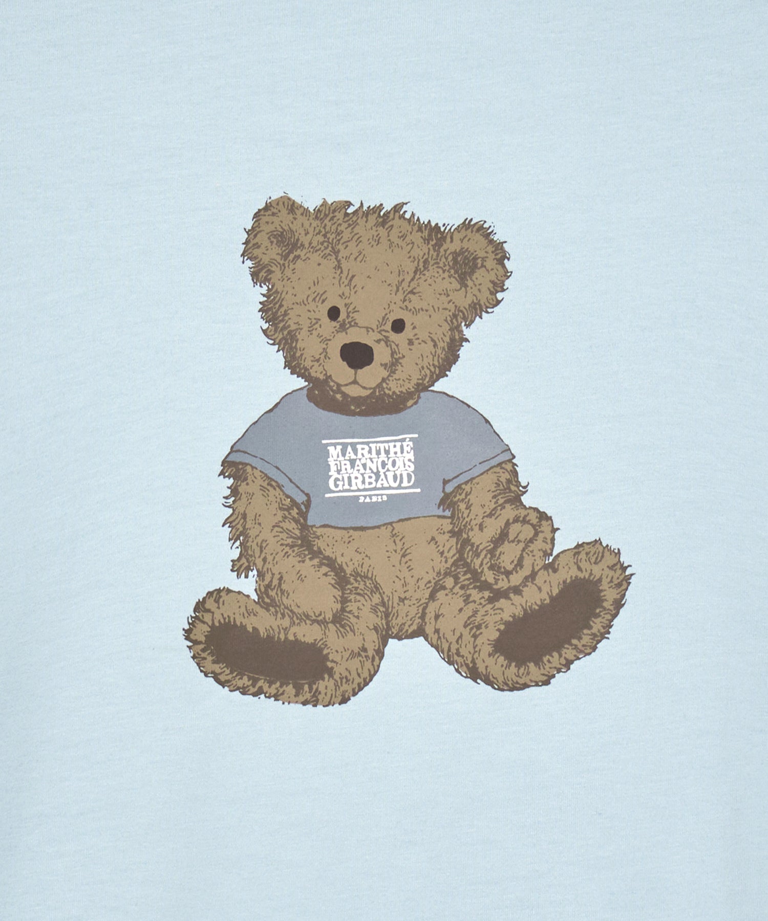 Marithe & Francois Girbaud - Doodle Bear Tee (Ice Blue) product image 11 | TRAB K-Fashion Australia