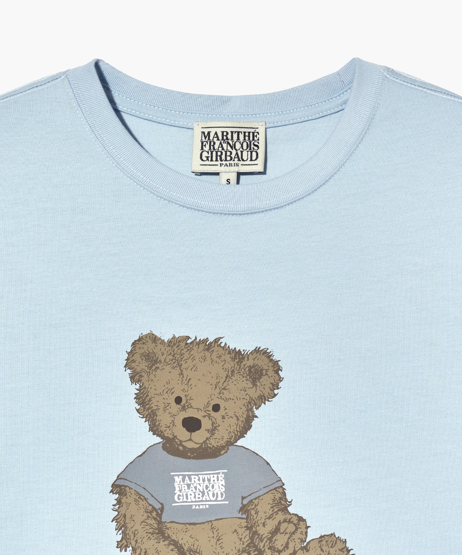 Marithe & Francois Girbaud - Doodle Bear Tee (Ice Blue) product image 8 | TRAB K-Fashion Australia