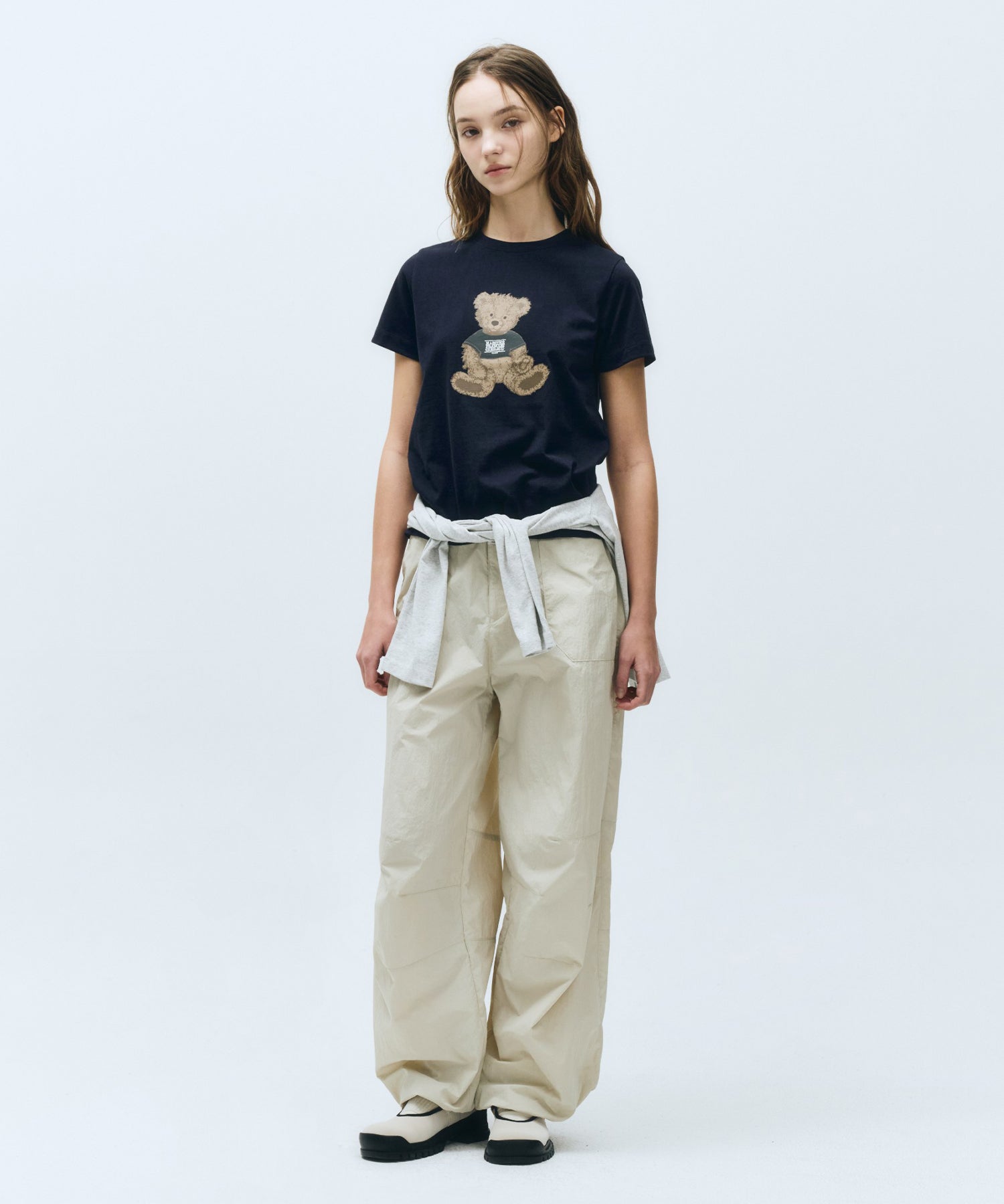 Marithe & Francois Girbaud - Doodle Bear Tee (Navy) product image 5 | TRAB K-Fashion Australia