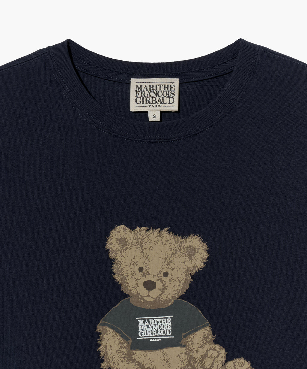 Marithe & Francois Girbaud - Doodle Bear Tee (Navy) product image 9 | TRAB K-Fashion Australia