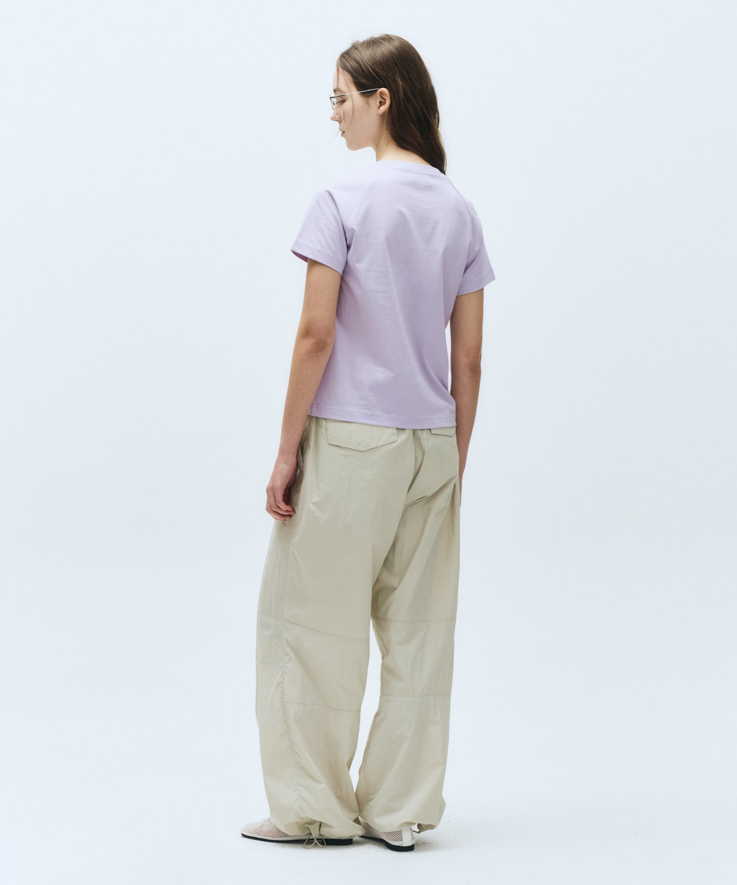 Marithe & Francois Girbaud - Doodle Bear Raglan Tee (Light Purple) product image 6 | TRAB K-Fashion Australia