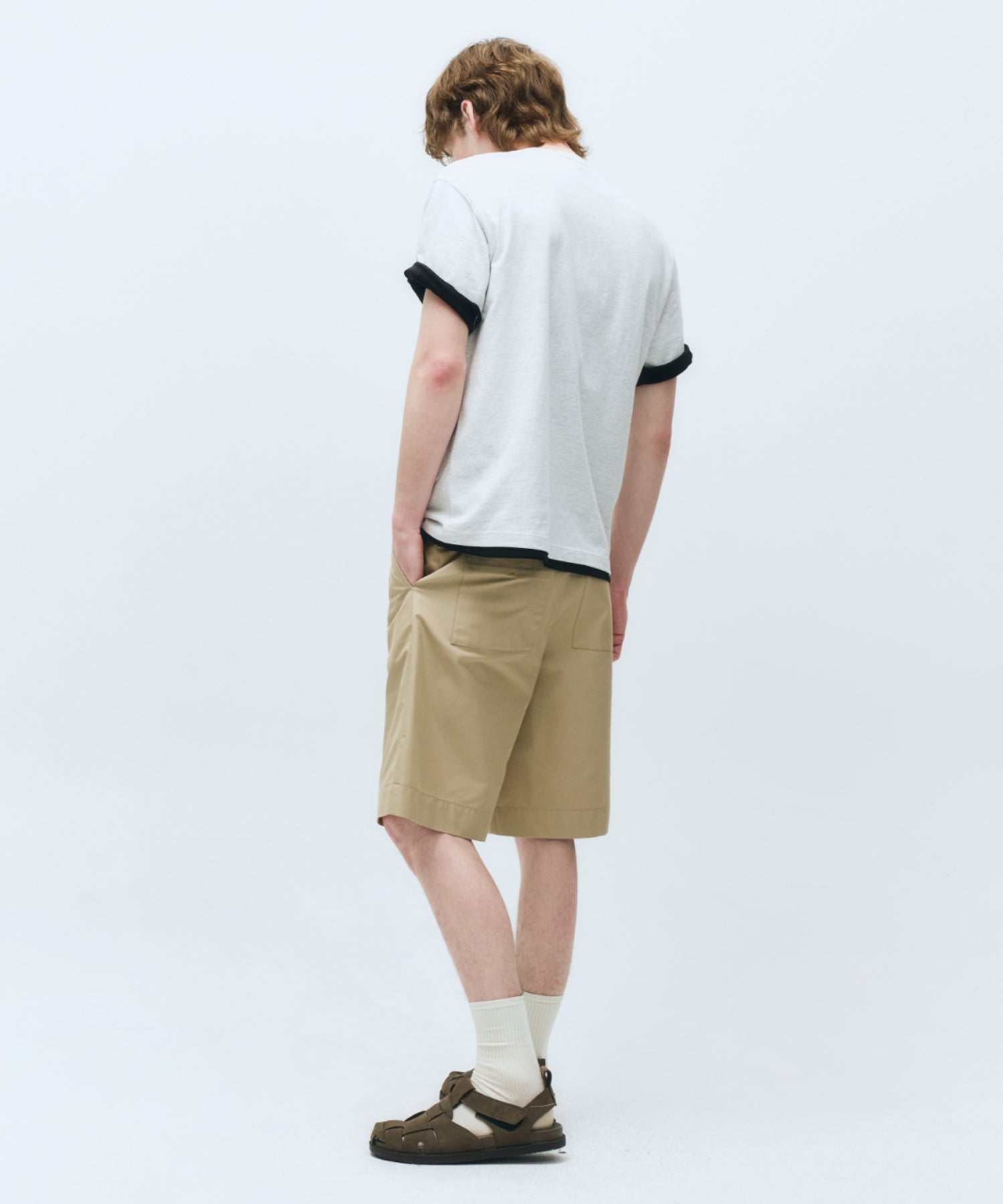 Marithe & Francois Girbaud - Surfing Doodle Bear Tee (Light Heather Gray) product image 7 | TRAB K-Fashion Australia