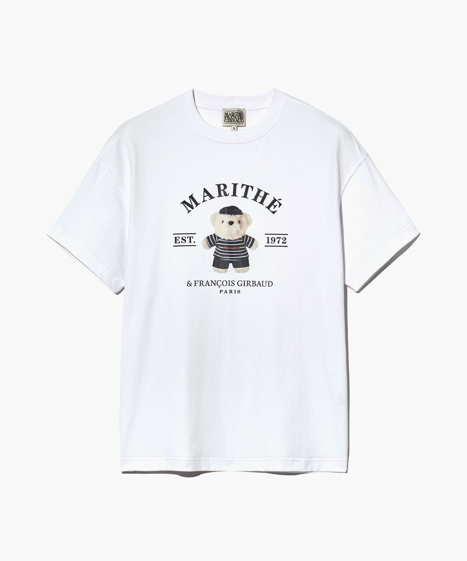 Marithe & Francois Girbaud - Doodle Bear Image Graphic Tee (White) product image 5 | TRAB K-Fashion Australia