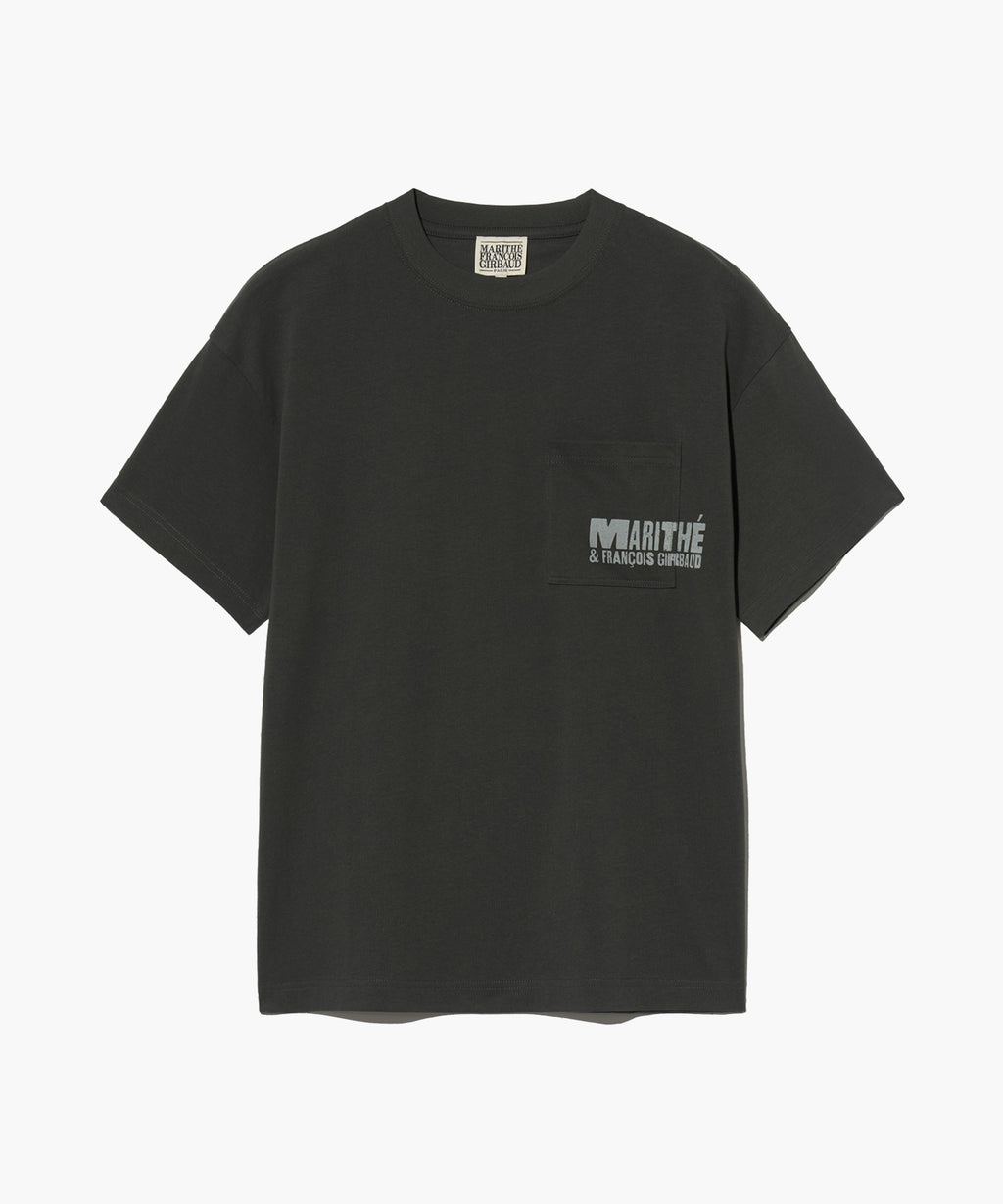 Marithe & Francois Girbaud - Pocket Logo Tee (Charcoal) product image 7 | TRAB K-Fashion Australia