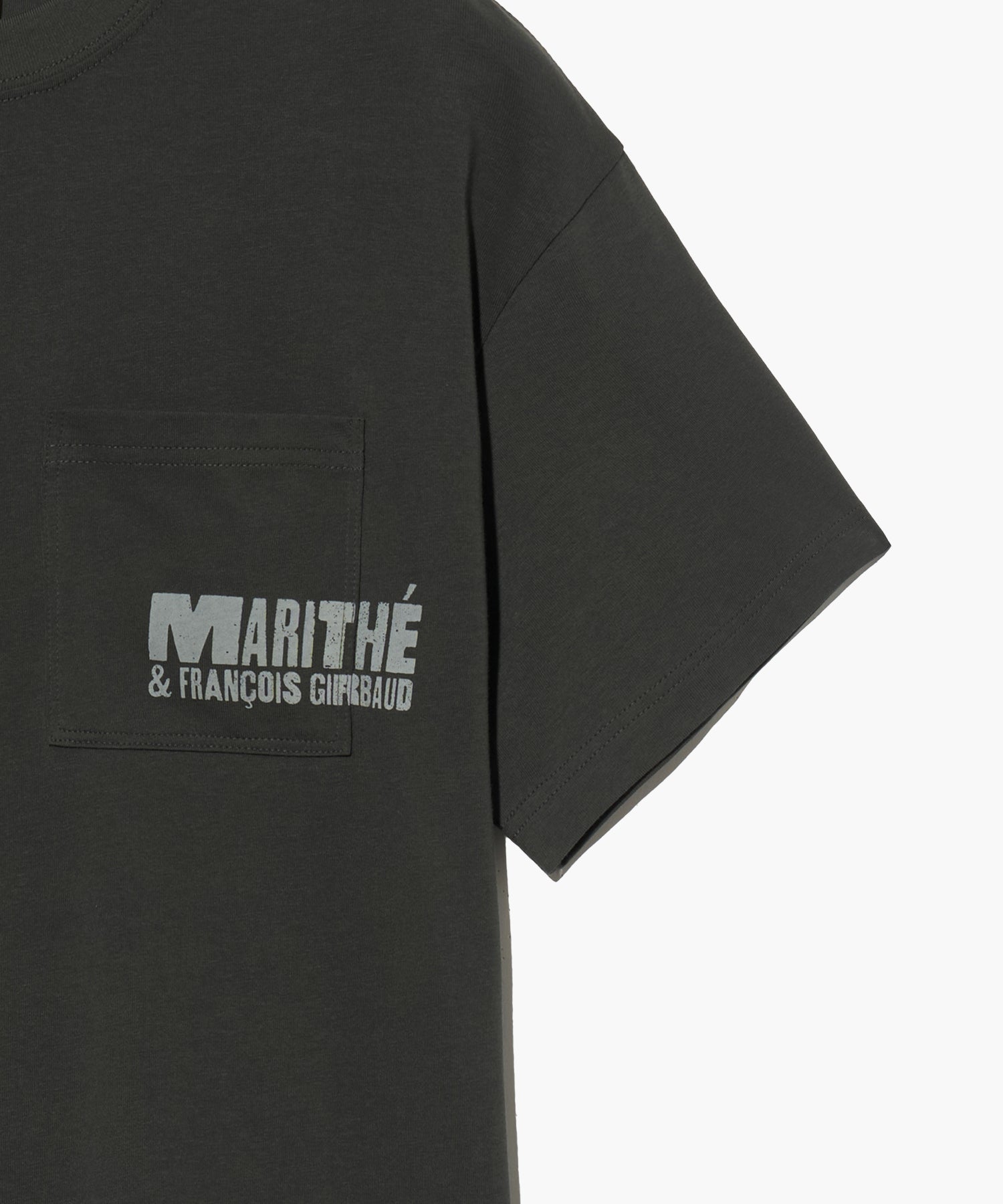 Marithe & Francois Girbaud - Pocket Logo Tee (Charcoal) product image 10 | TRAB K-Fashion Australia