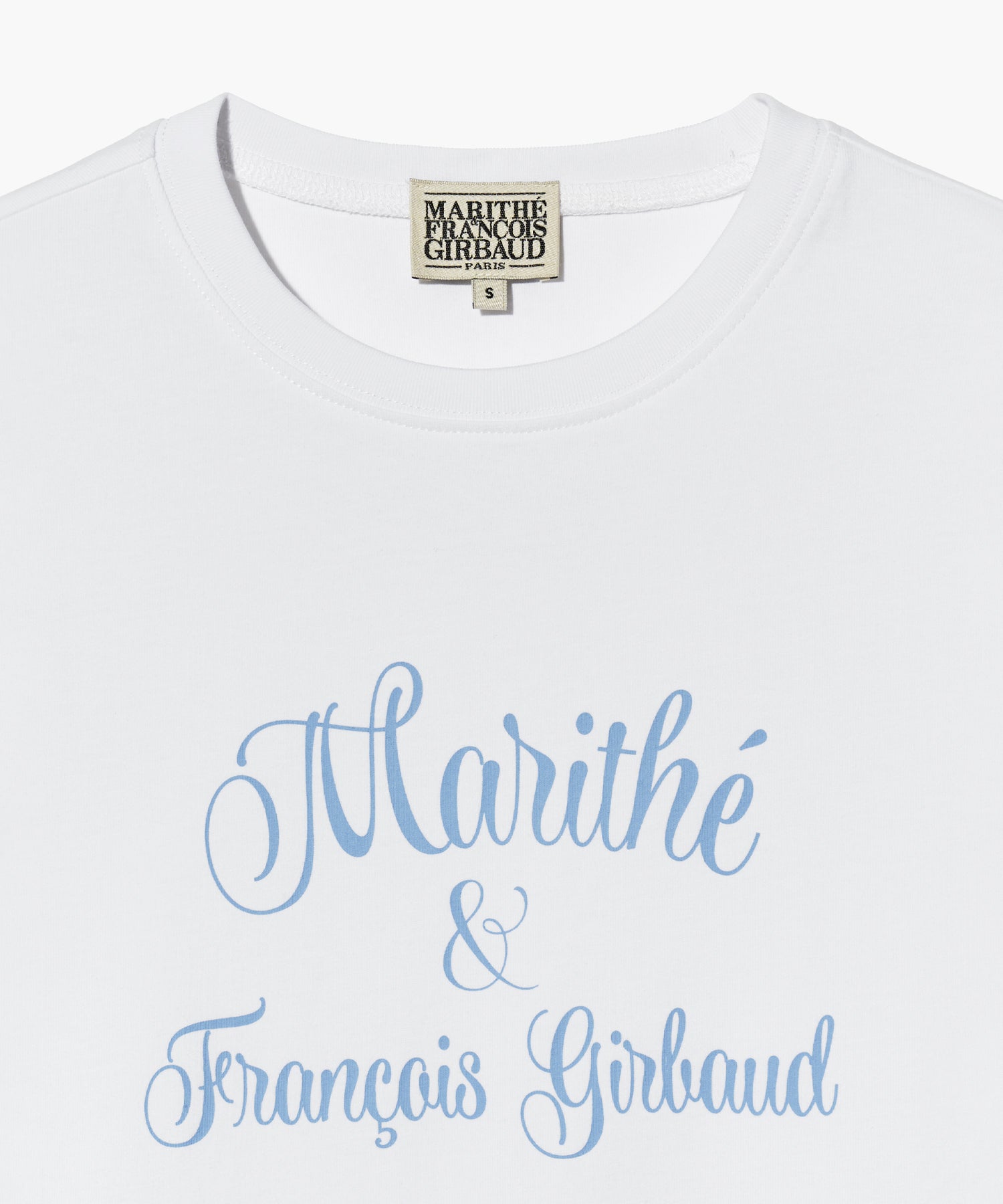 Marithe & Francois Girbaud - Cursive Logo Tee (White) product image 8 | TRAB K-Fashion Australia