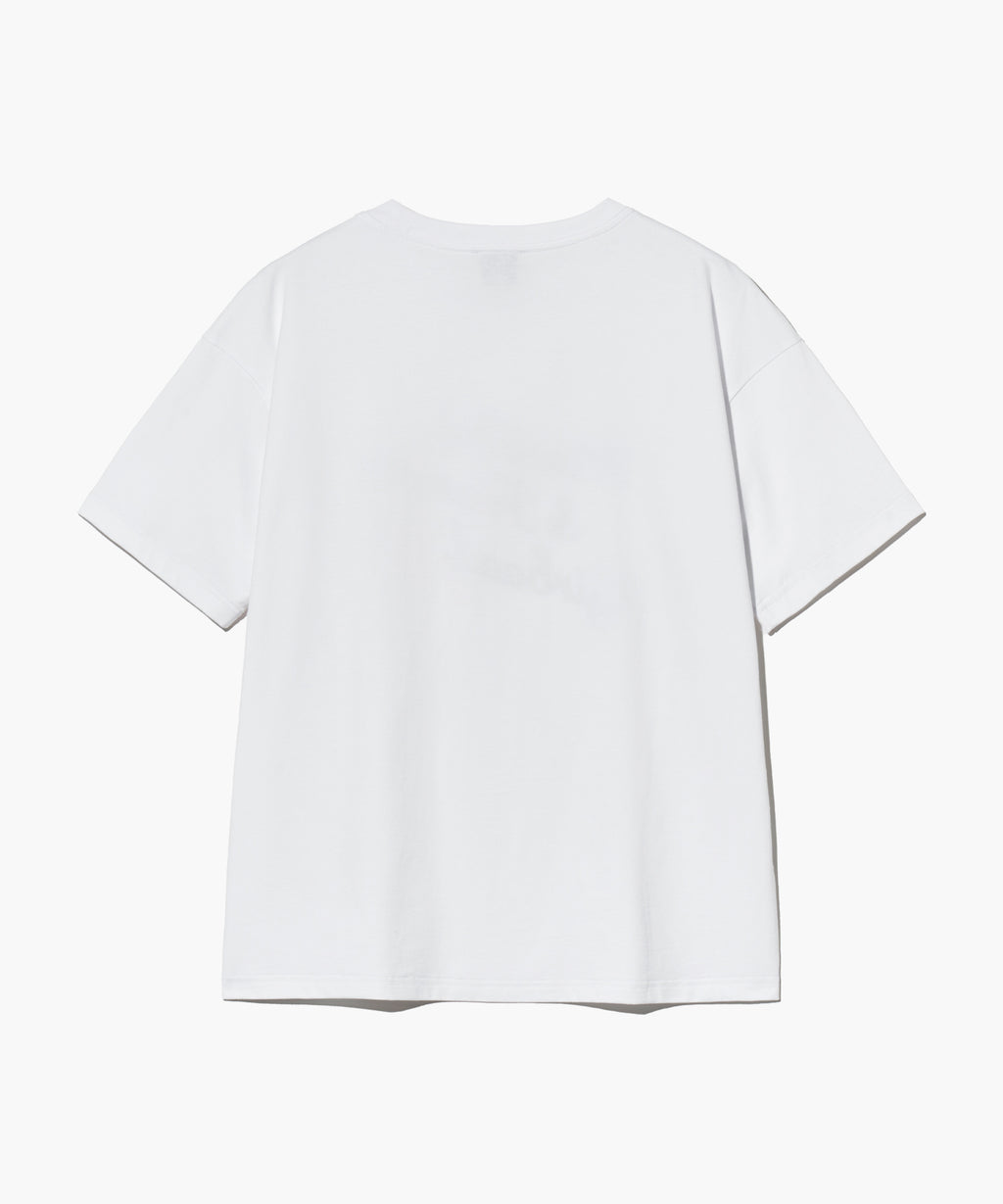 Marithe & Francois Girbaud - Over Fit Handwriting Logo Heart Tee (White) product image 8 | TRAB K-Fashion Australia