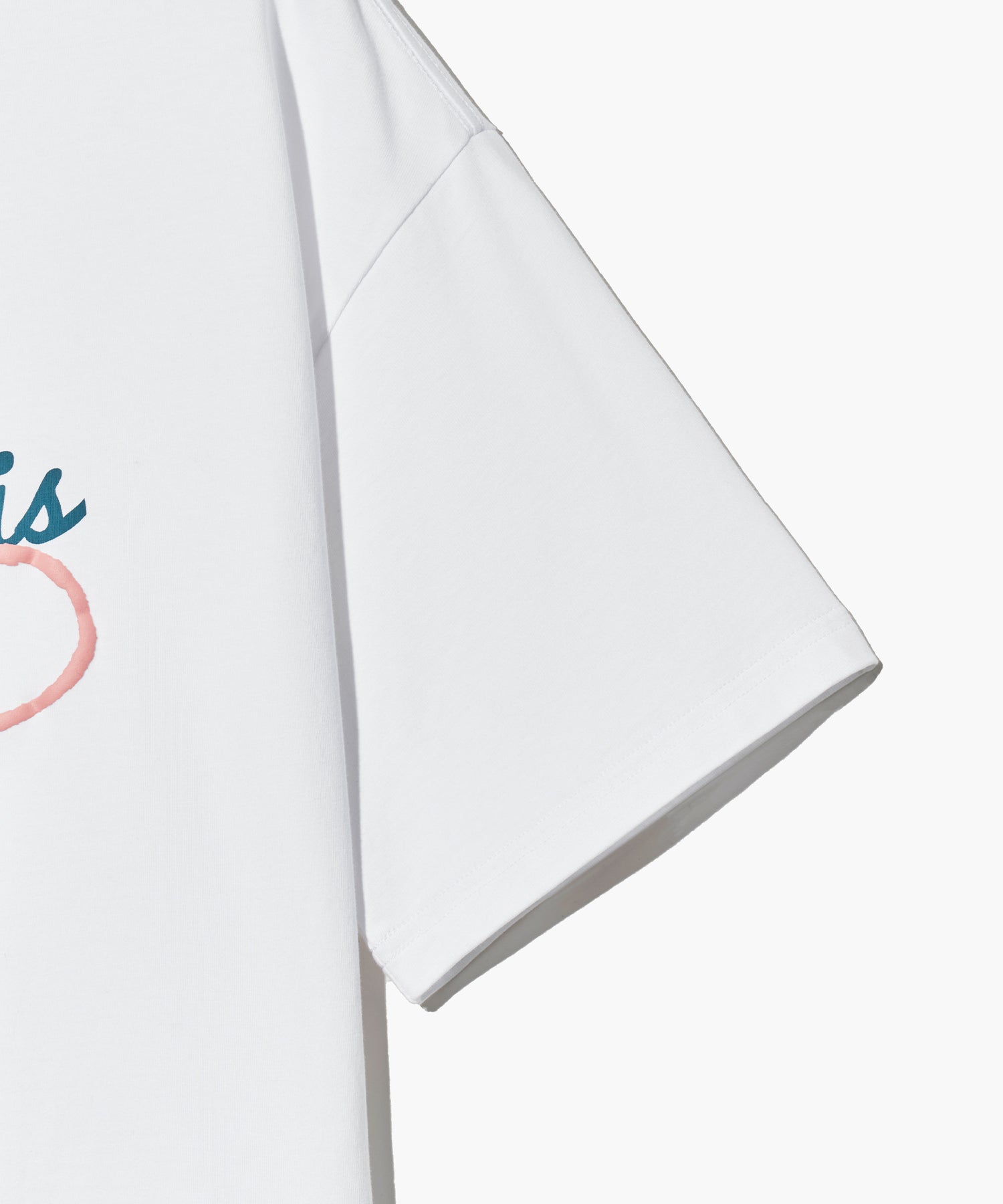 Marithe & Francois Girbaud - Over Fit Handwriting Logo Heart Tee (White) product image 10 | TRAB K-Fashion Australia