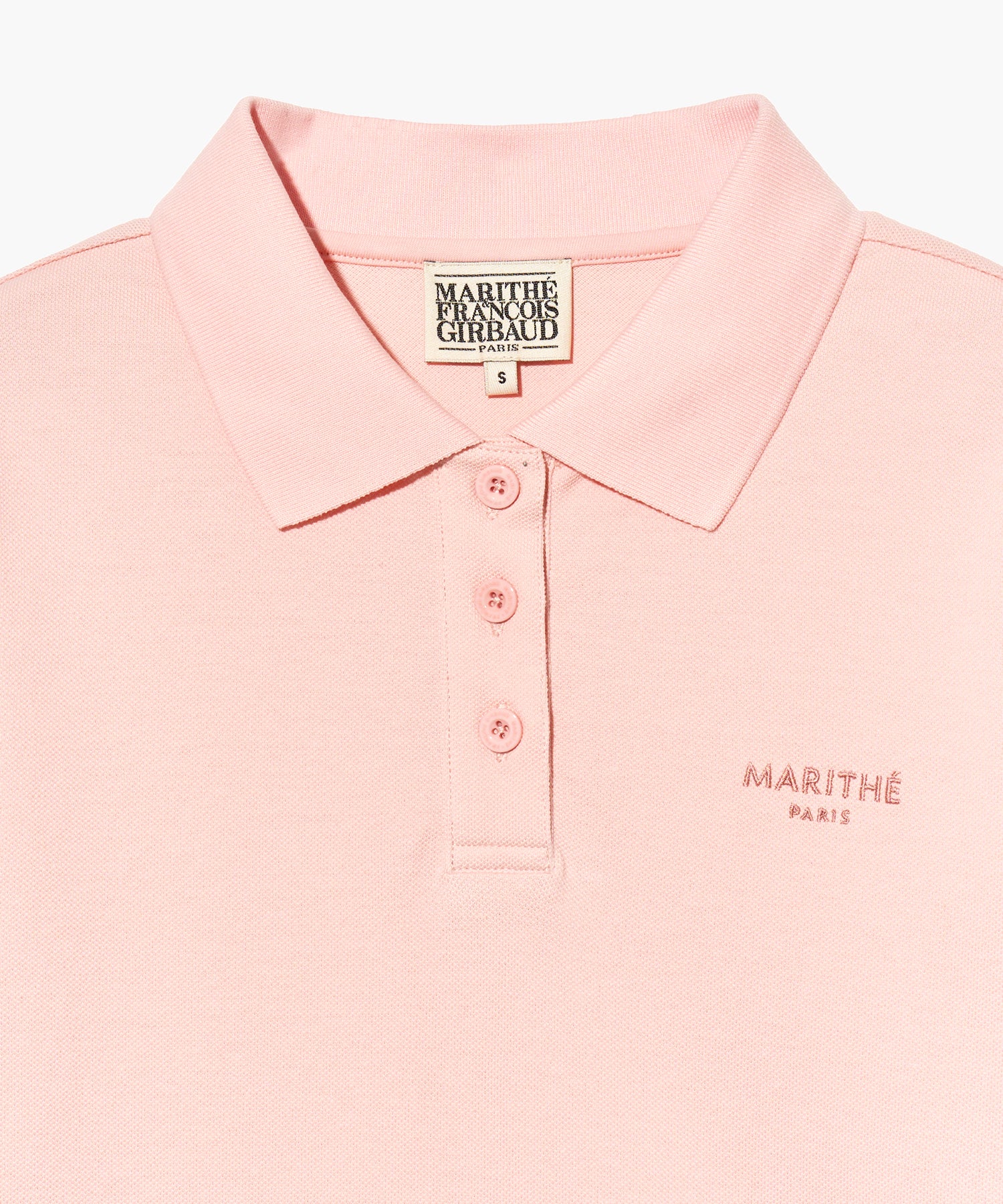 Marithe & Francois Girbaud - Pique Puff Sleeve Tee (Pink) product image 11 | TRAB K-Fashion Australia