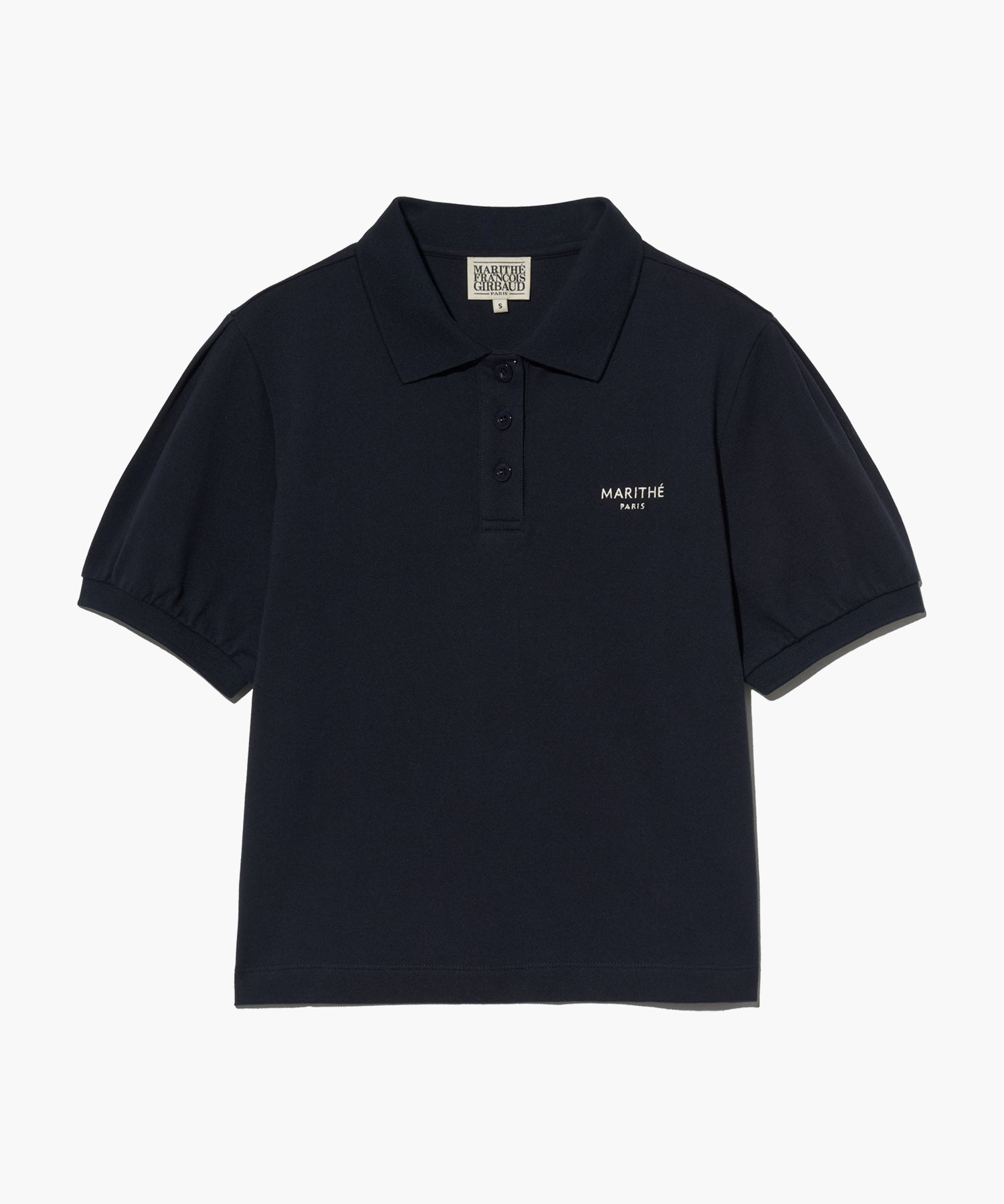 Marithe & Francois Girbaud - Pique Puff Sleeve Tee (Navy) product image 6 | TRAB K-Fashion Australia