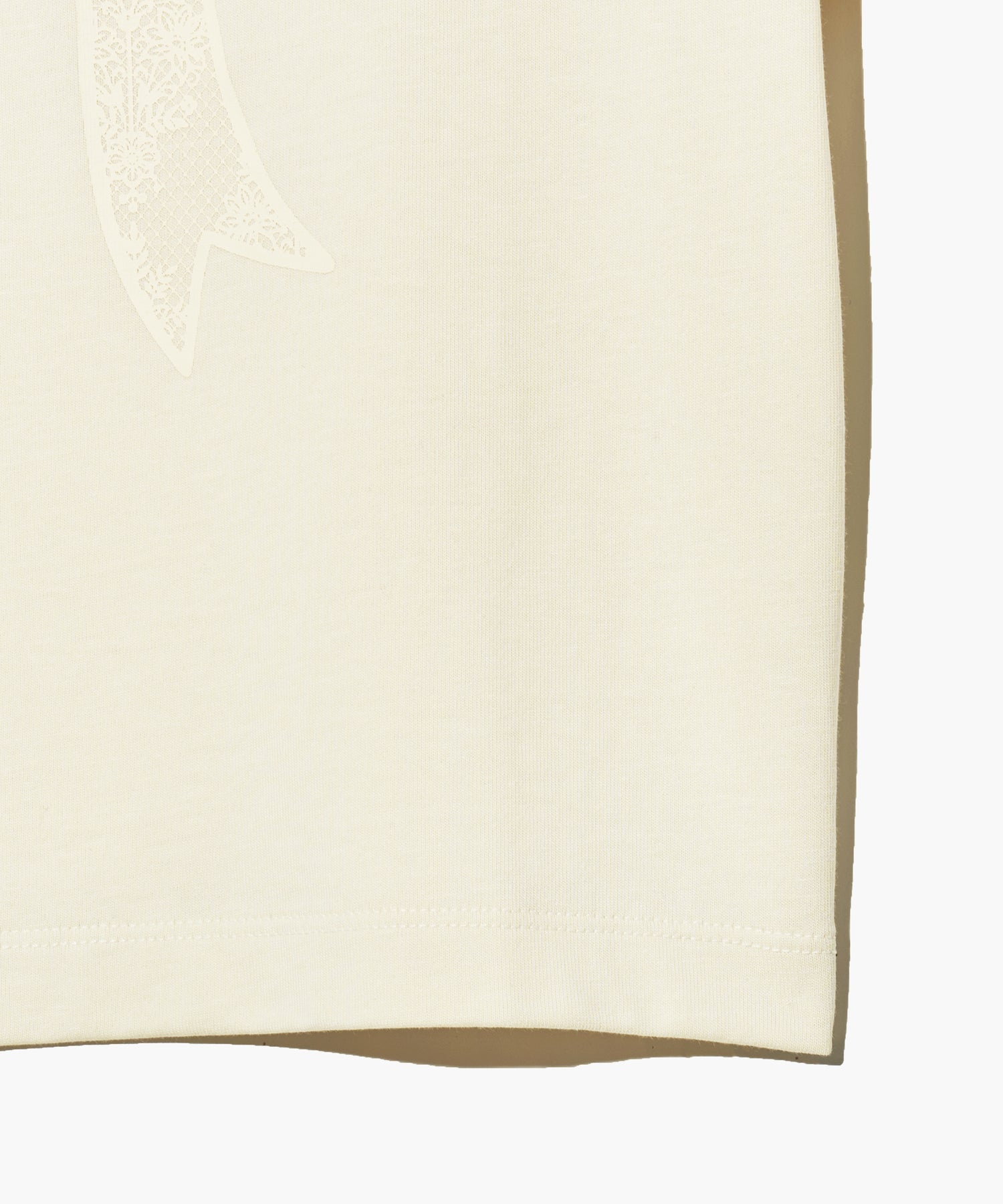 Marithe & Francois Girbaud - Ribbon Graphic Crop Tee (Ivory) product image 10 | TRAB K-Fashion Australia