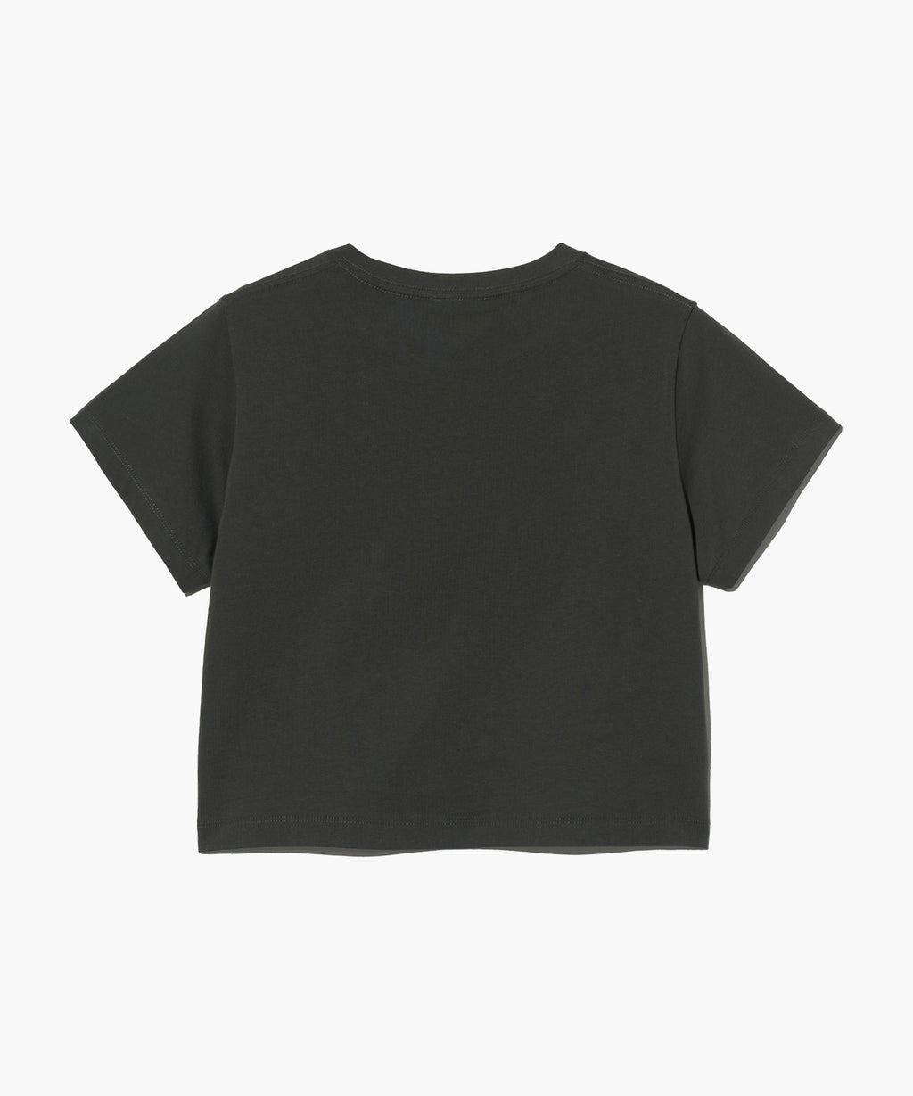 Marithe & Francois Girbaud - Ribbon Graphic Crop Tee (Charcoal) product image 9 | TRAB K-Fashion Australia