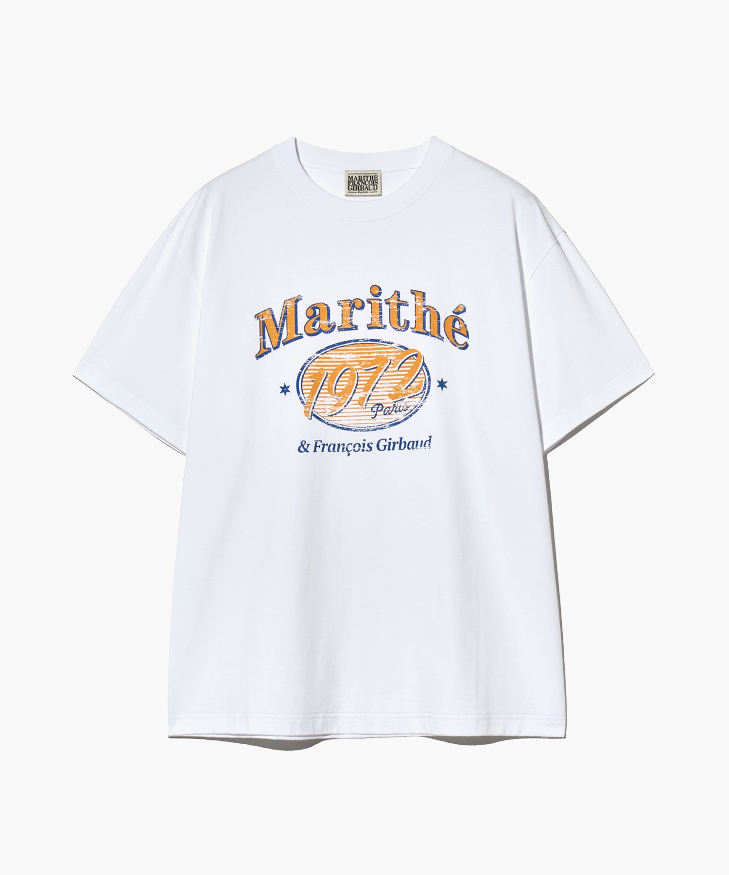 Marithe & Francois Girbaud - Oversized Ellipse Graphic Tee (White) product image 7 | TRAB K-Fashion Australia