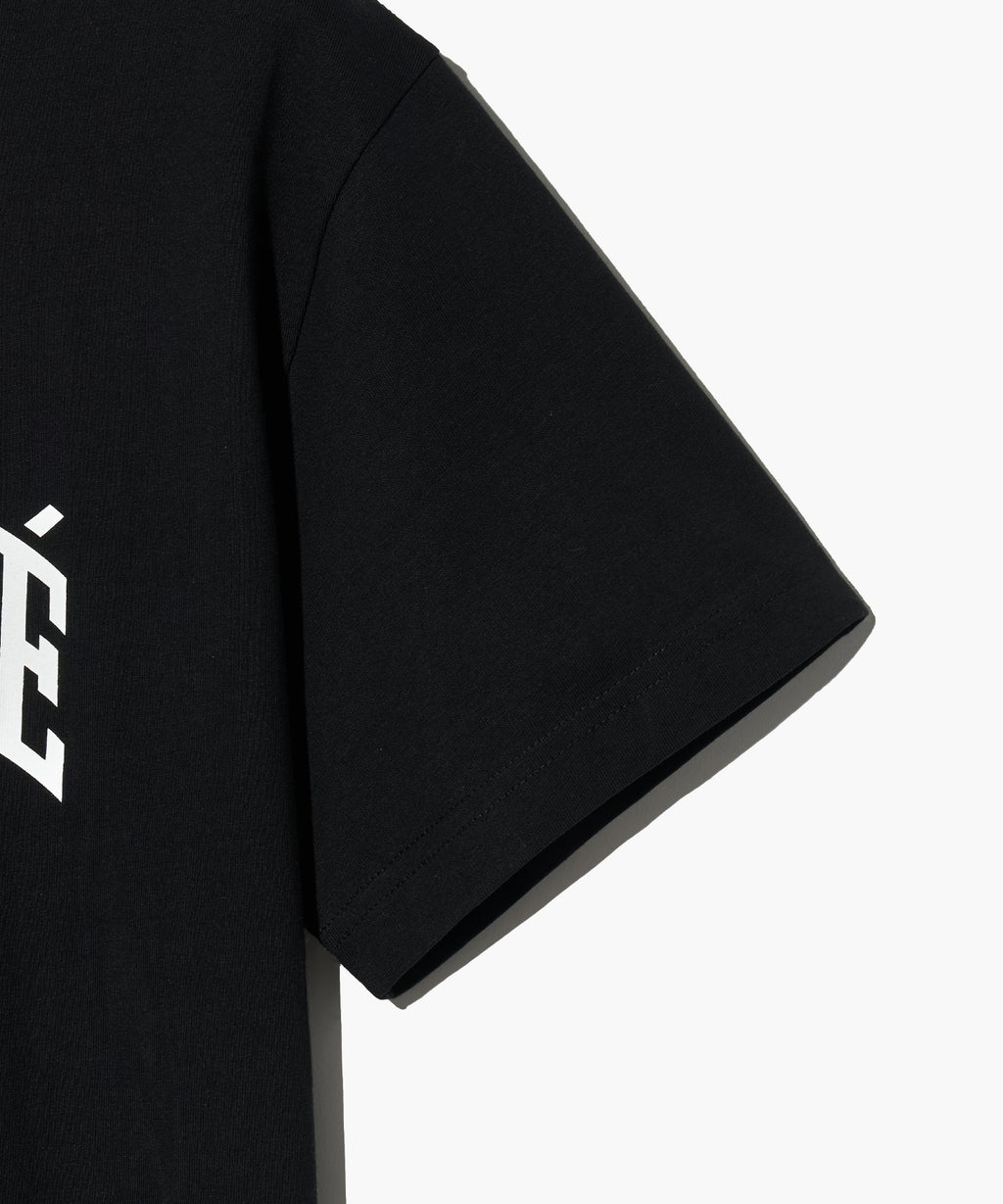 Marithe & Francois Girbaud - Varsity Graphic Tee+nylon Shorts Set-up (Black) product image 9 | TRAB K-Fashion Australia