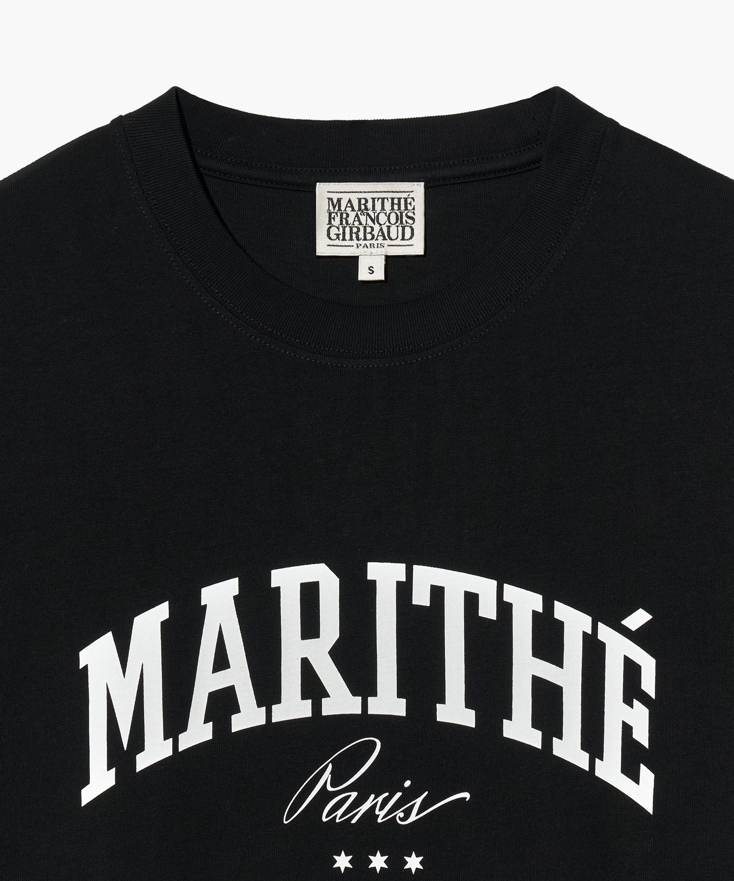 Marithe & Francois Girbaud - Varsity Graphic Tee+nylon Shorts Set-up (Black) product image 8 | TRAB K-Fashion Australia