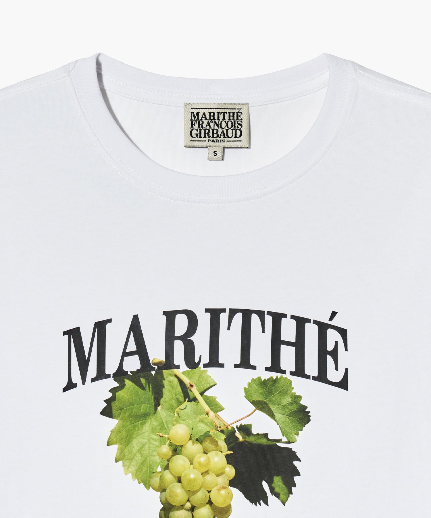 Marithe & Francois Girbaud - Grape Graphic Tee (White) product image 9 | TRAB K-Fashion Australia