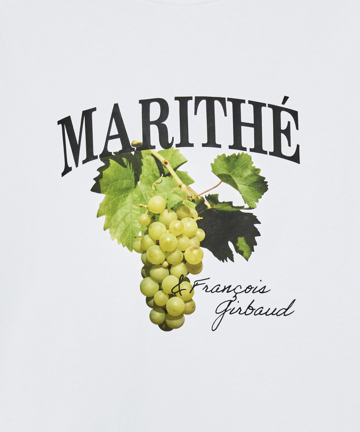 Marithe & Francois Girbaud - Grape Graphic Tee (White) product image 12 | TRAB K-Fashion Australia