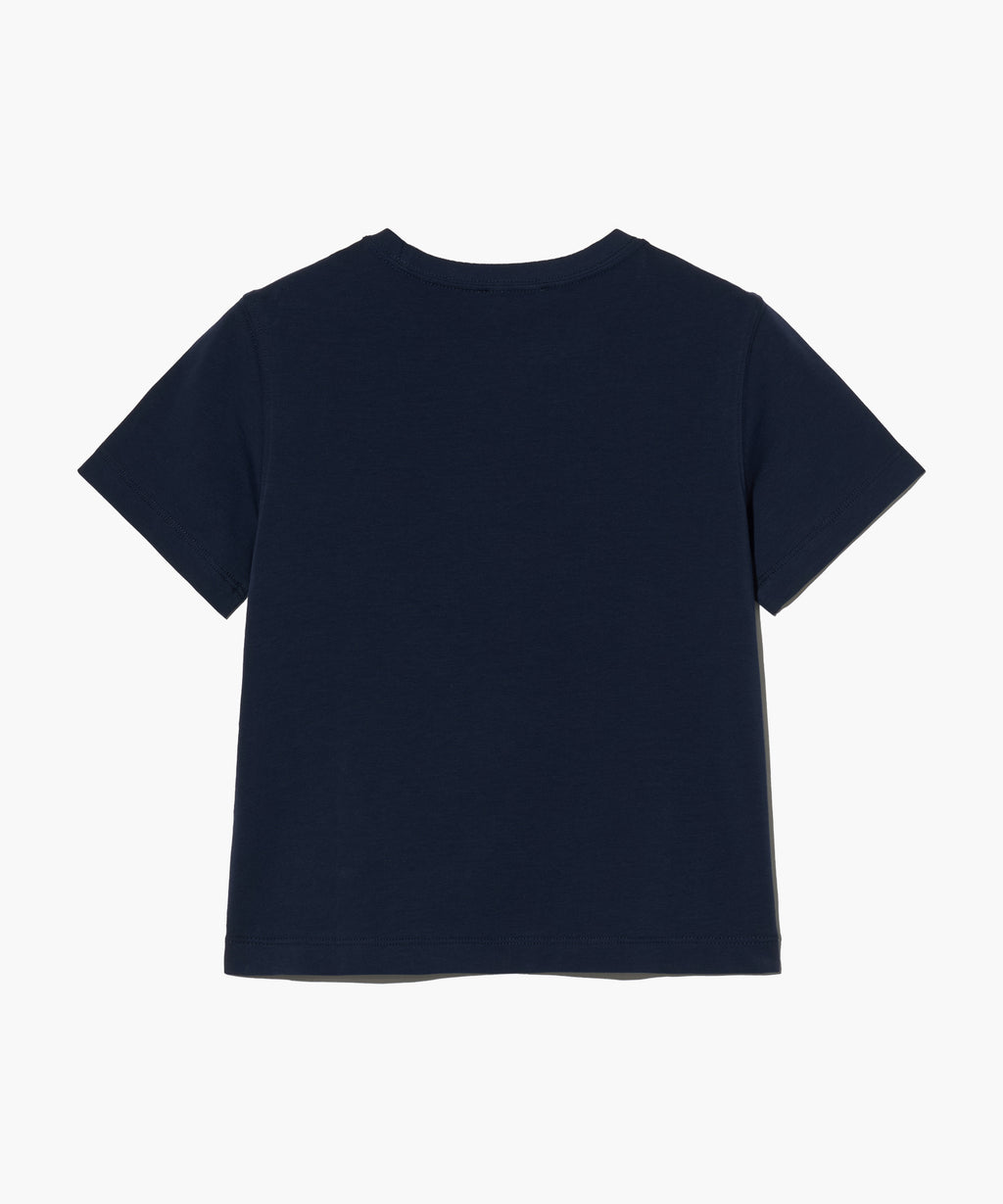 Marithe & Francois Girbaud - Slim Fit Bread Graphic Crop Tee (Navy) product image 8 | TRAB K-Fashion Australia