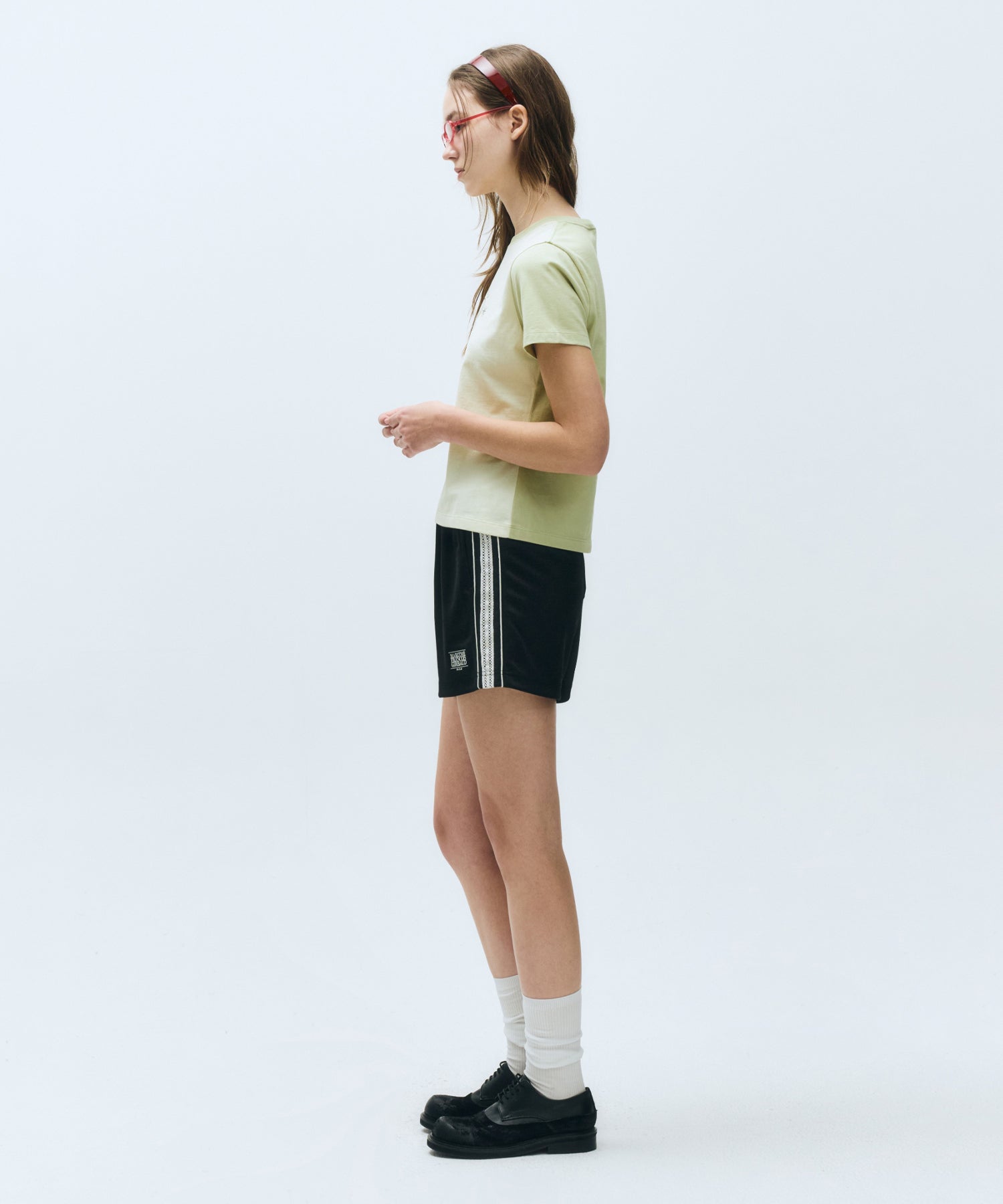 Marithe & Francois Girbaud - Contrast Graphic Tee (Light Green) product image 5 | TRAB K-Fashion Australia