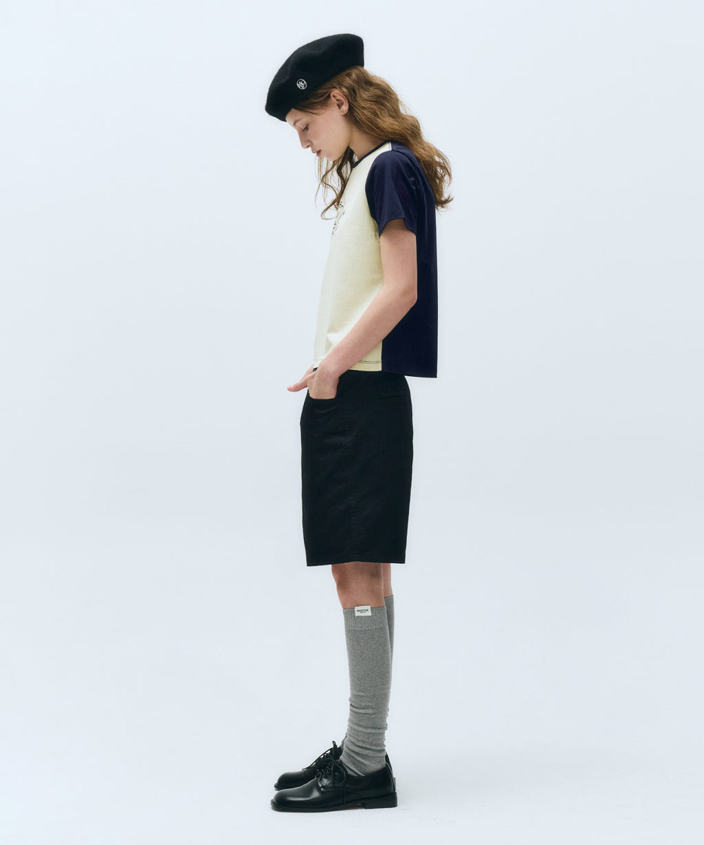 Marithe & Francois Girbaud - Contrast Graphic Tee (Navy) product image 6 | TRAB K-Fashion Australia