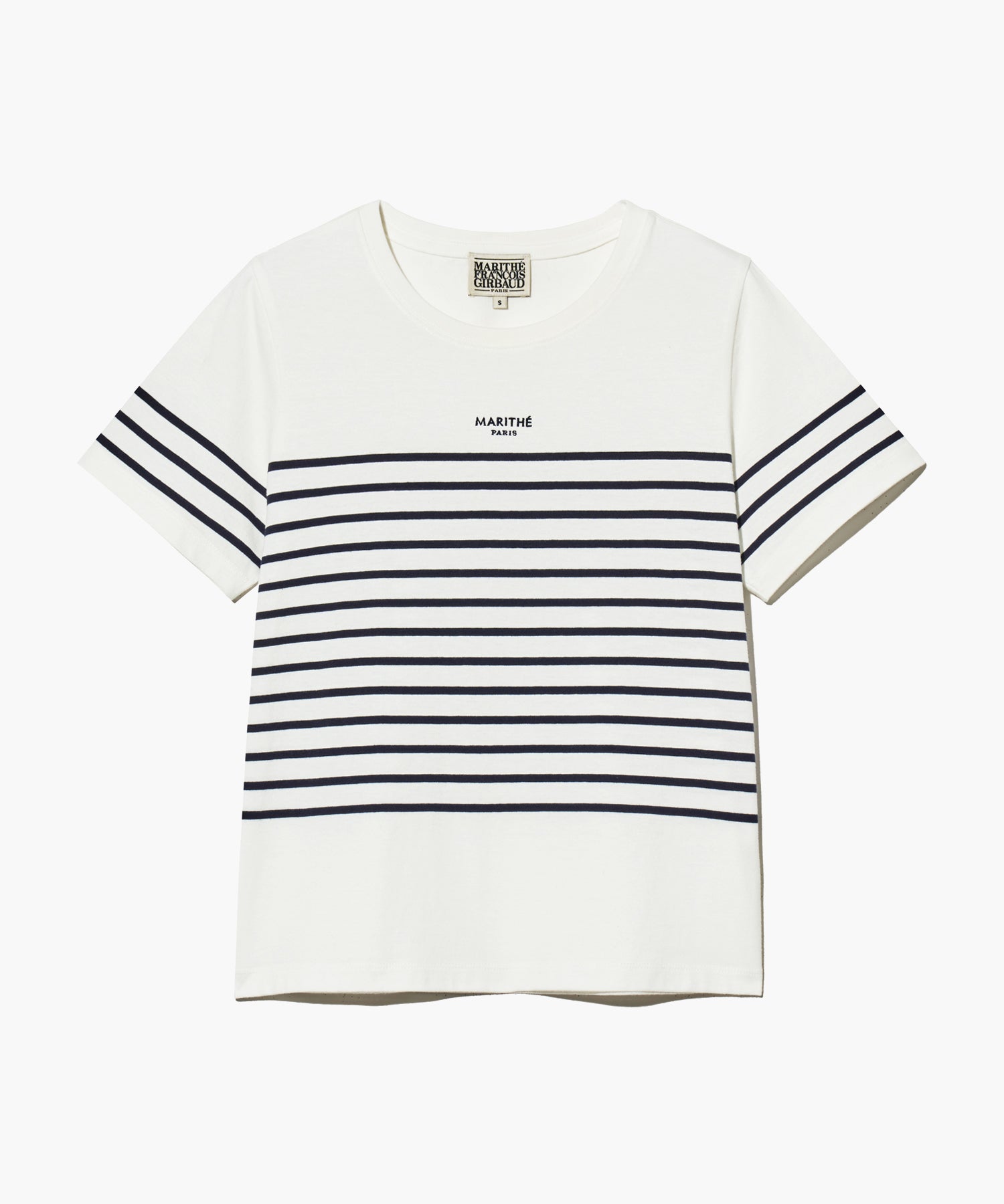 Marithe & Francois Girbaud - Stripe Tee (White) product image 7 | TRAB K-Fashion Australia