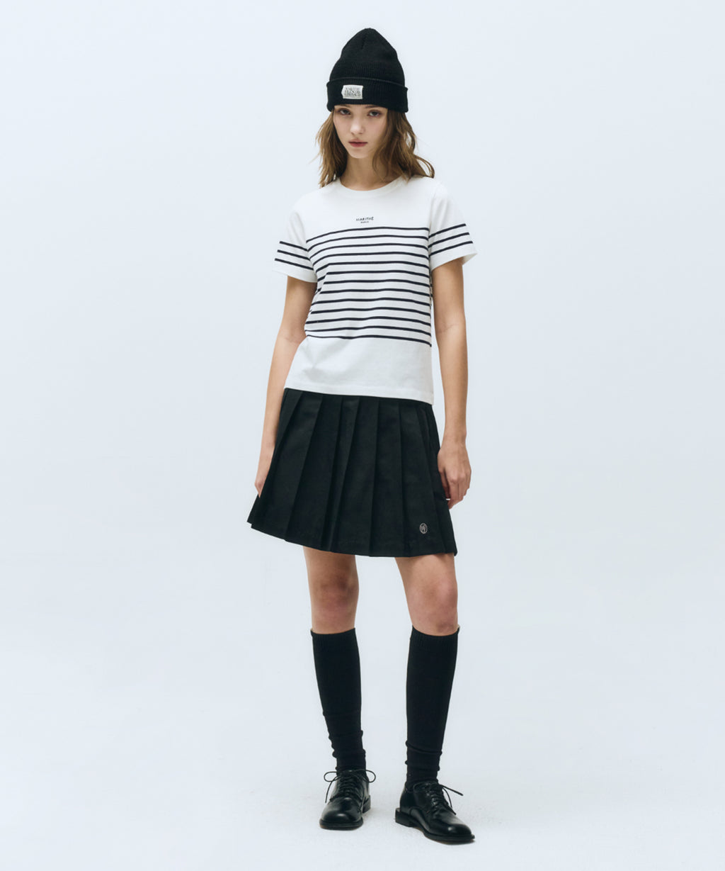 Marithe & Francois Girbaud - Stripe Tee (White) product image 4 | TRAB K-Fashion Australia