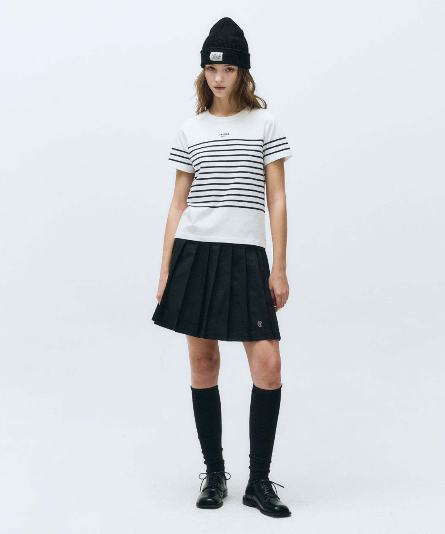 Marithe & Francois Girbaud - Stripe Tee (White) product image 4 | TRAB K-Fashion Australia