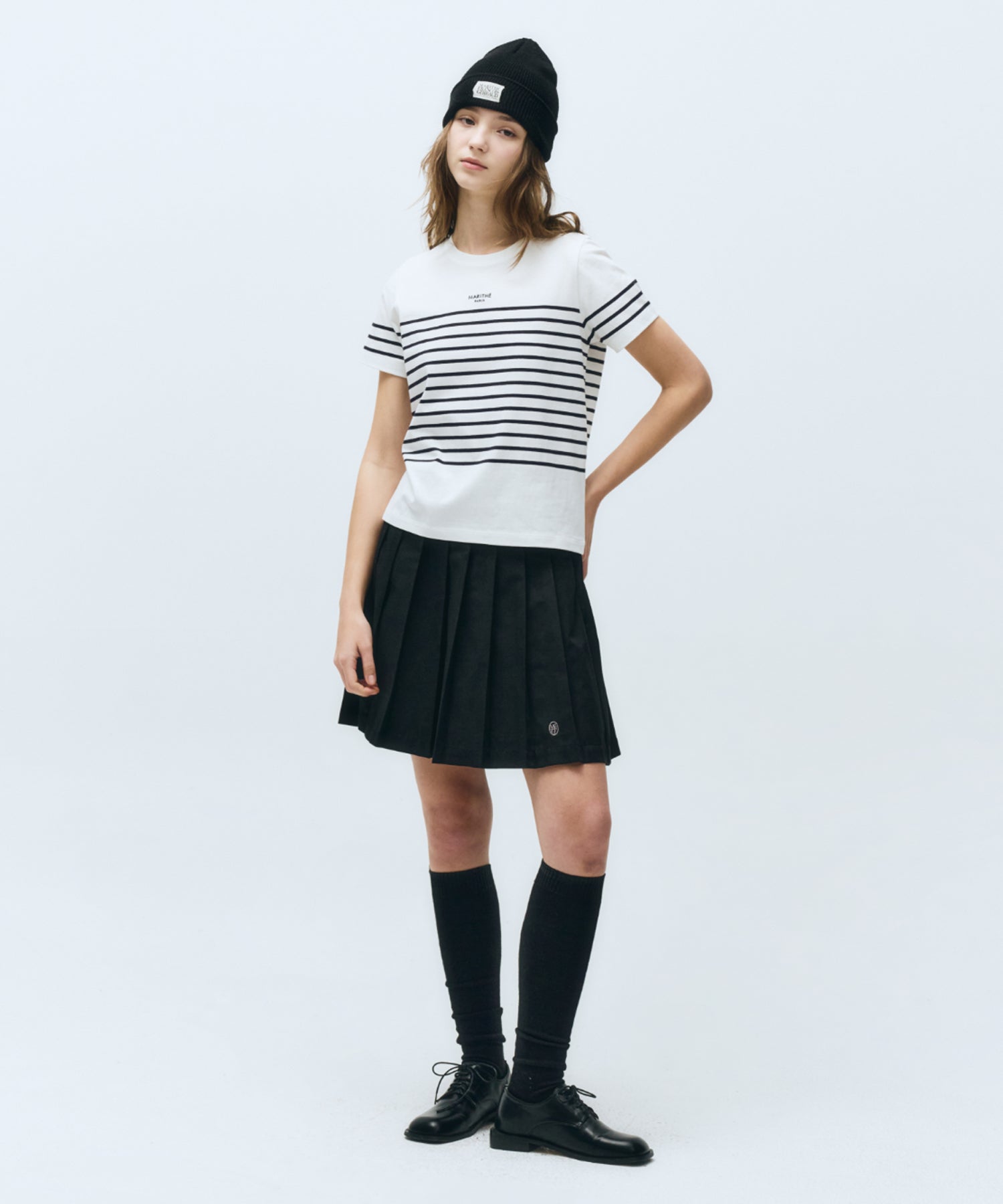 Marithe & Francois Girbaud - Stripe Tee (White) product image 5 | TRAB K-Fashion Australia