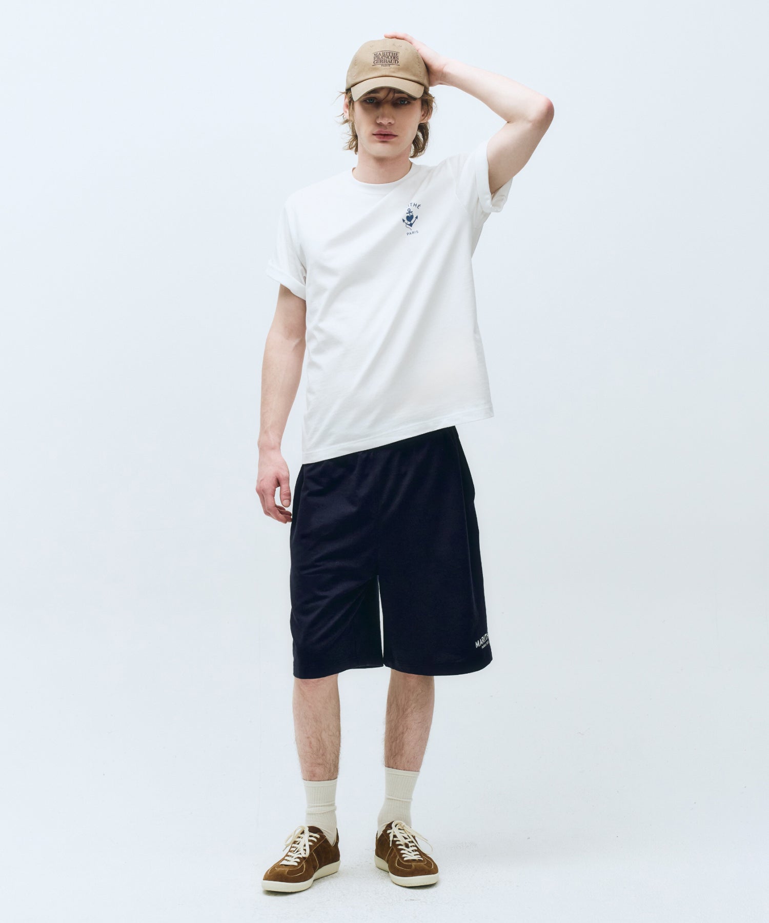 Marithe & Francois Girbaud - Aerocool Anchor Graphic Tee (White) product image 4 | TRAB K-Fashion Australia