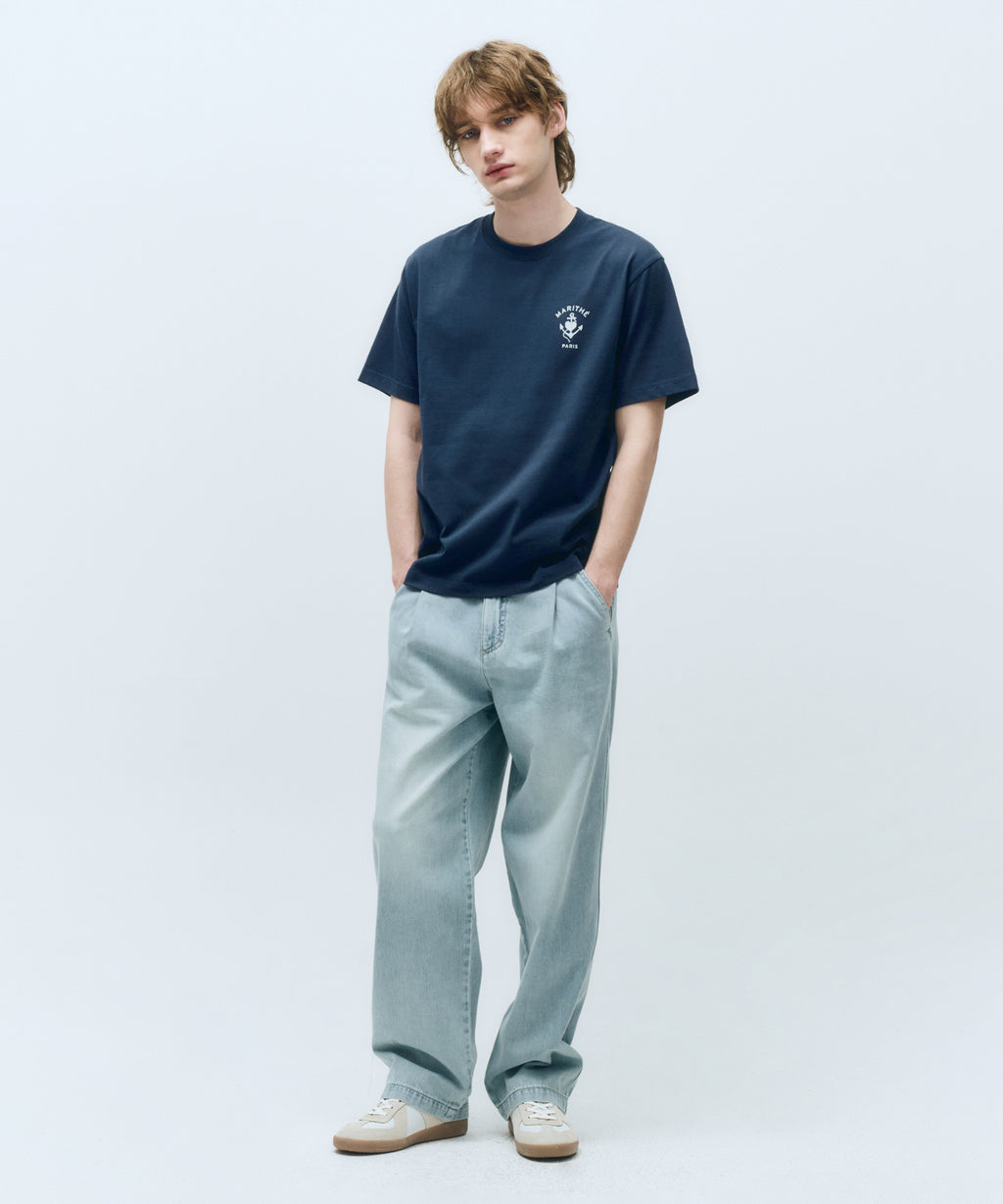 Marithe & Francois Girbaud - Aerocool Anchor Graphic Tee (Navy) product image 4 | TRAB K-Fashion Australia