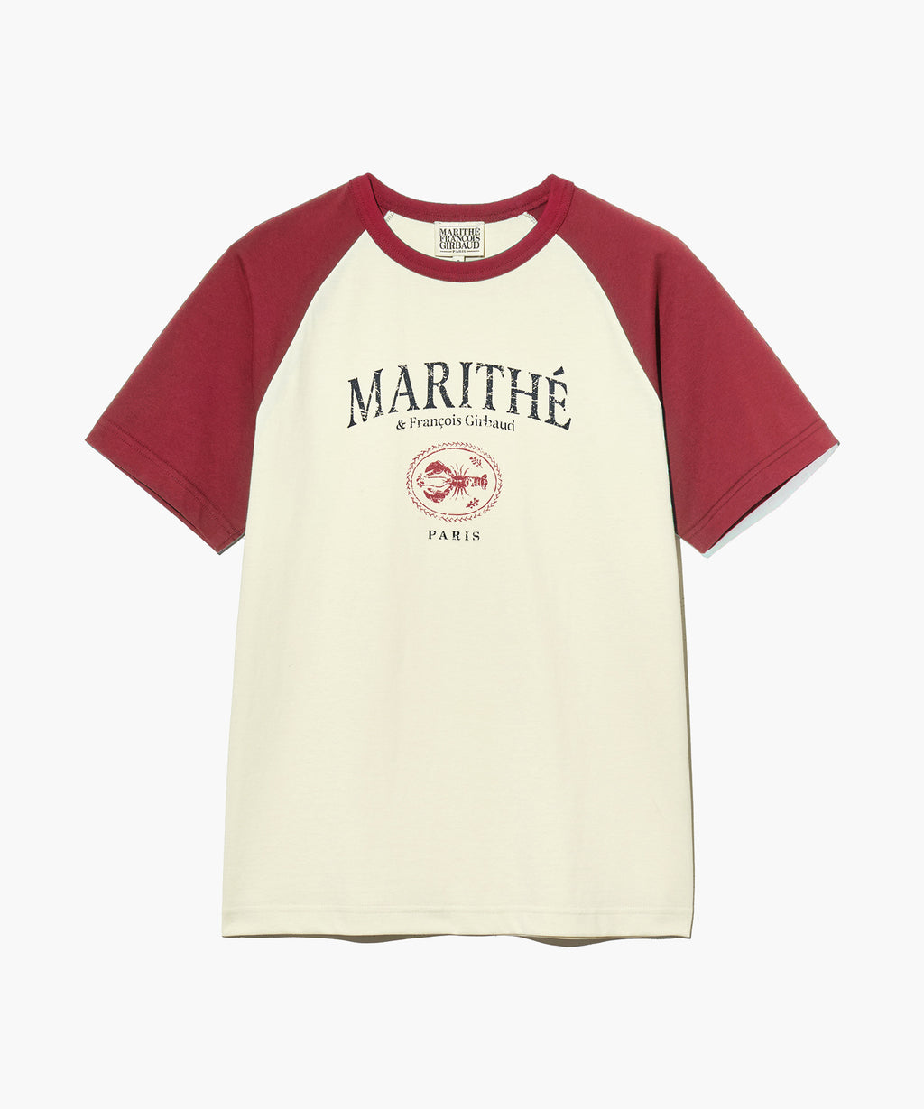 Marithe & Francois Girbaud - Aerocool Raglan Graphic Tee (Red) product image 9 | TRAB K-Fashion Australia