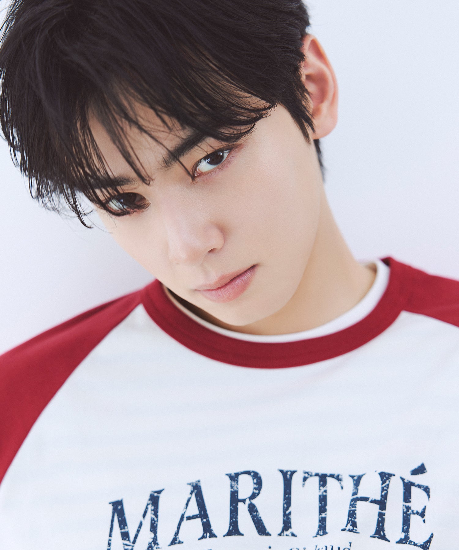 Marithe & Francois Girbaud - Aerocool Raglan Graphic Tee (Red) product image 2 | TRAB K-Fashion Australia