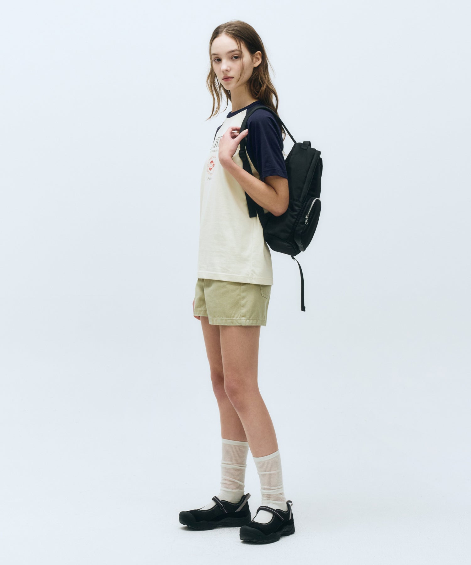 Marithe & Francois Girbaud - Aerocool Raglan Graphic Tee (Navy) product image 4 | TRAB K-Fashion Australia