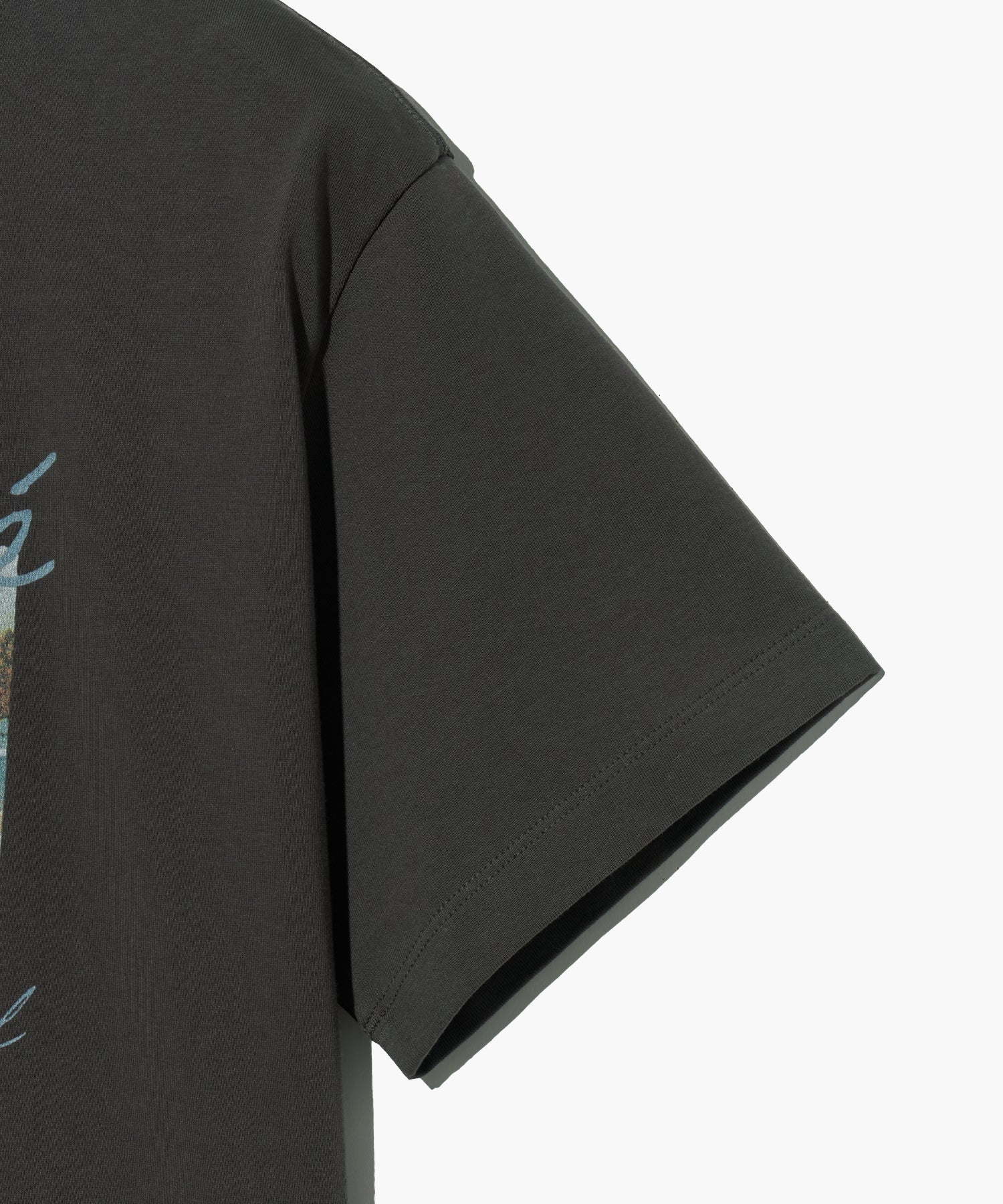 Marithe & Francois Girbaud - Summer Beach Collage Graphic Half Tee (Charcoal) product image 11 | TRAB K-Fashion Australia