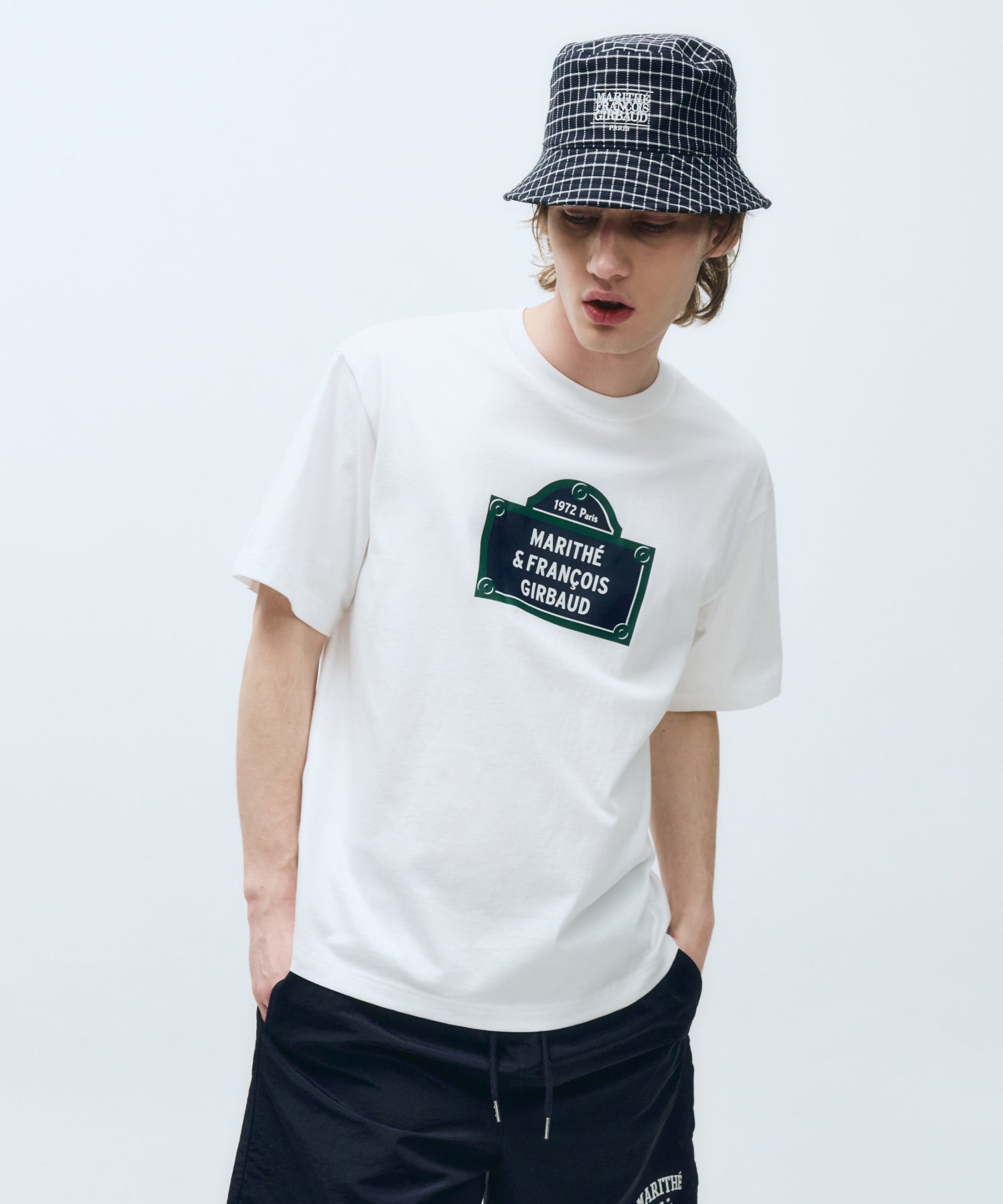 Marithe & Francois Girbaud - Marithe Sign Graphic Tee (White) product image 2 | TRAB K-Fashion Australia