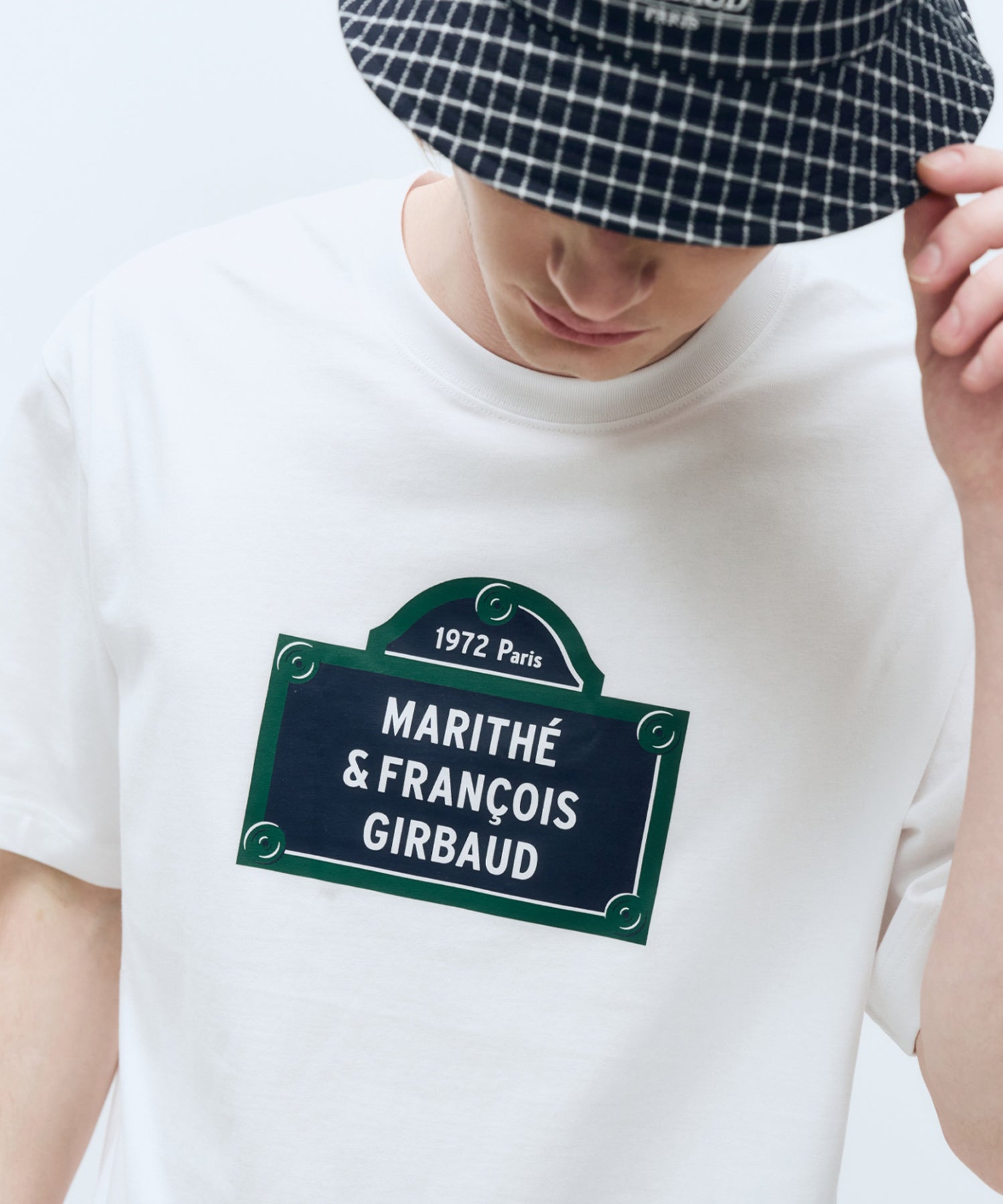 Marithe & Francois Girbaud - Marithe Sign Graphic Tee (White) product image 3 | TRAB K-Fashion Australia