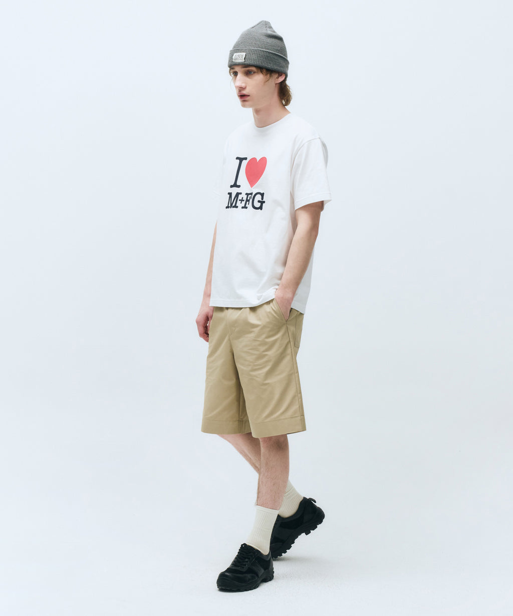 Marithe & Francois Girbaud - I Love Mfg Tee (White) product image 5 | TRAB K-Fashion Australia