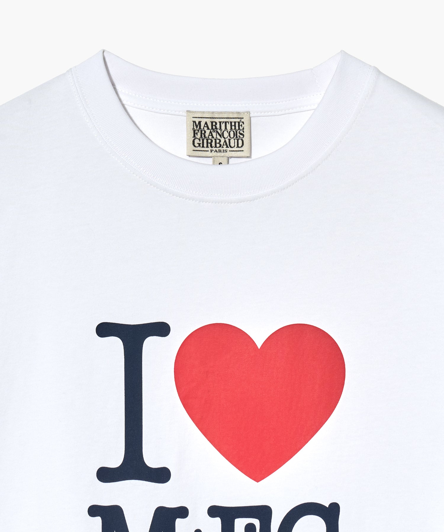 Marithe & Francois Girbaud - I Love Mfg Tee (White) product image 9 | TRAB K-Fashion Australia