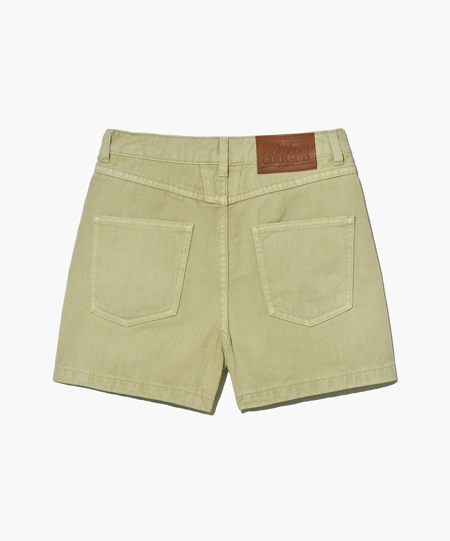 Marithe & Francois Girbaud - Colored Denim Shorts (Khaki Beige) product image 9 | TRAB K-Fashion Australia