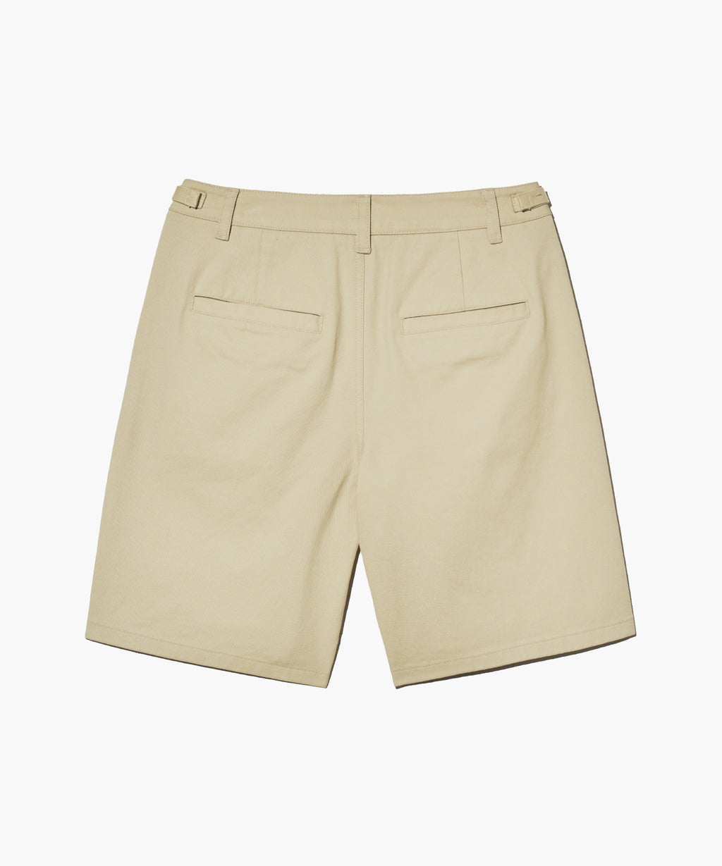 Marithe & Francois Girbaud - One Tuck Cotton Bermuda Pants (Ivory) product image 10 | TRAB K-Fashion Australia
