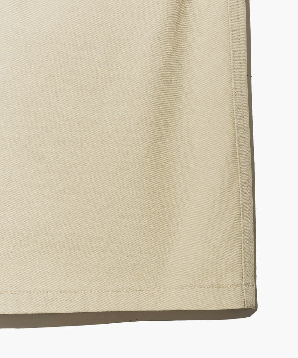 Marithe & Francois Girbaud - One Tuck Cotton Bermuda Pants (Ivory) product image 13 | TRAB K-Fashion Australia