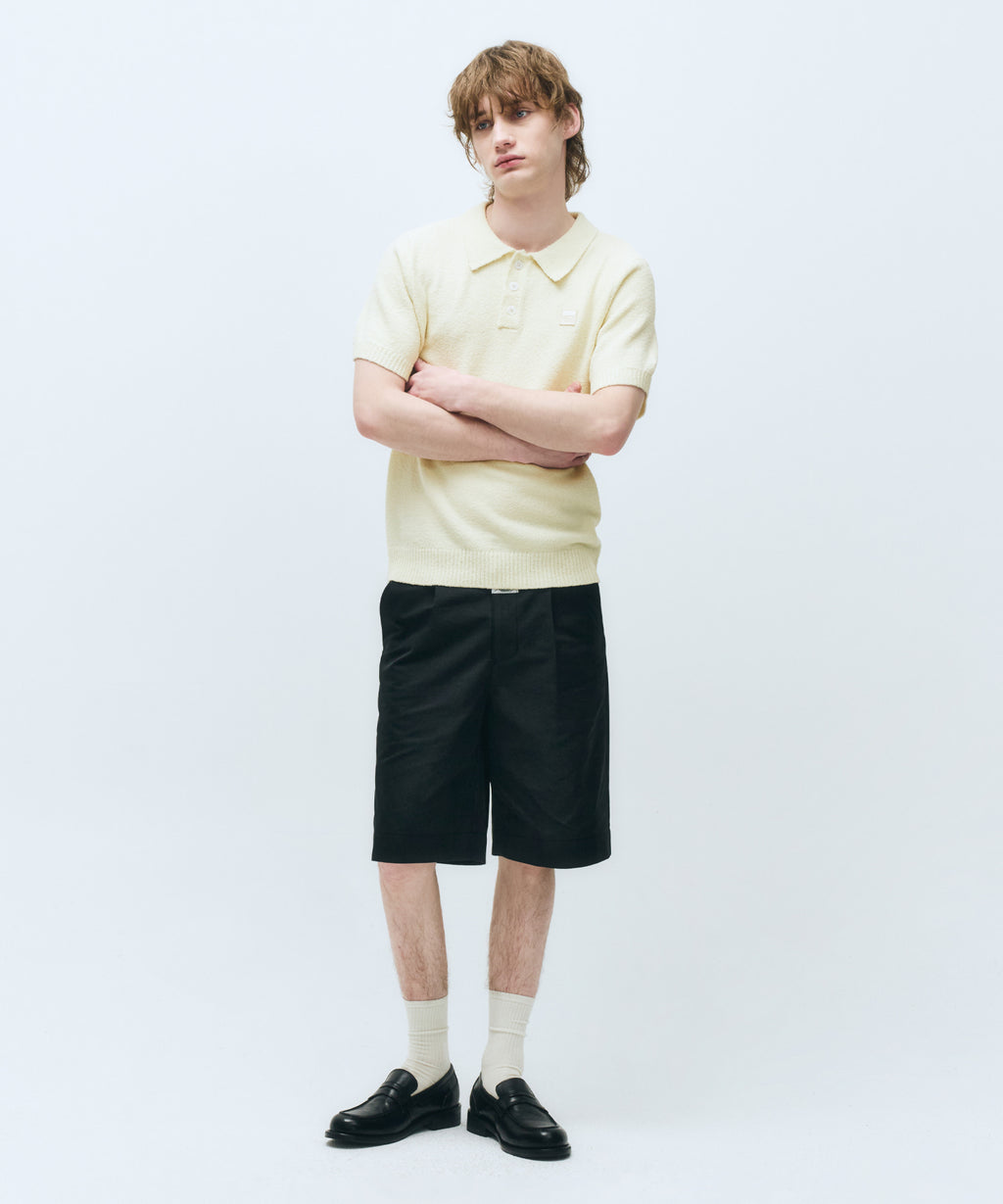 Marithe & Francois Girbaud - Half Cotton Pants (Black) product image 1 | TRAB K-Fashion Australia