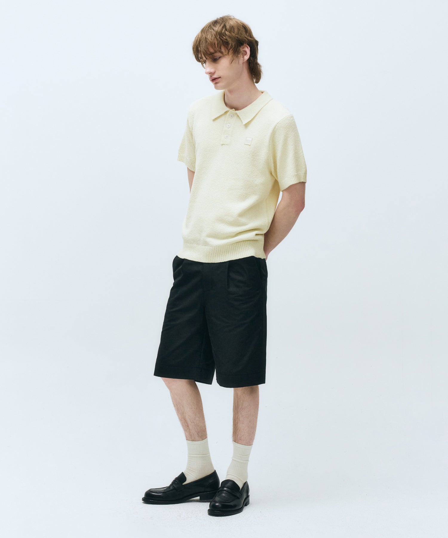 Marithe & Francois Girbaud - Half Cotton Pants (Black) product image 2 | TRAB K-Fashion Australia