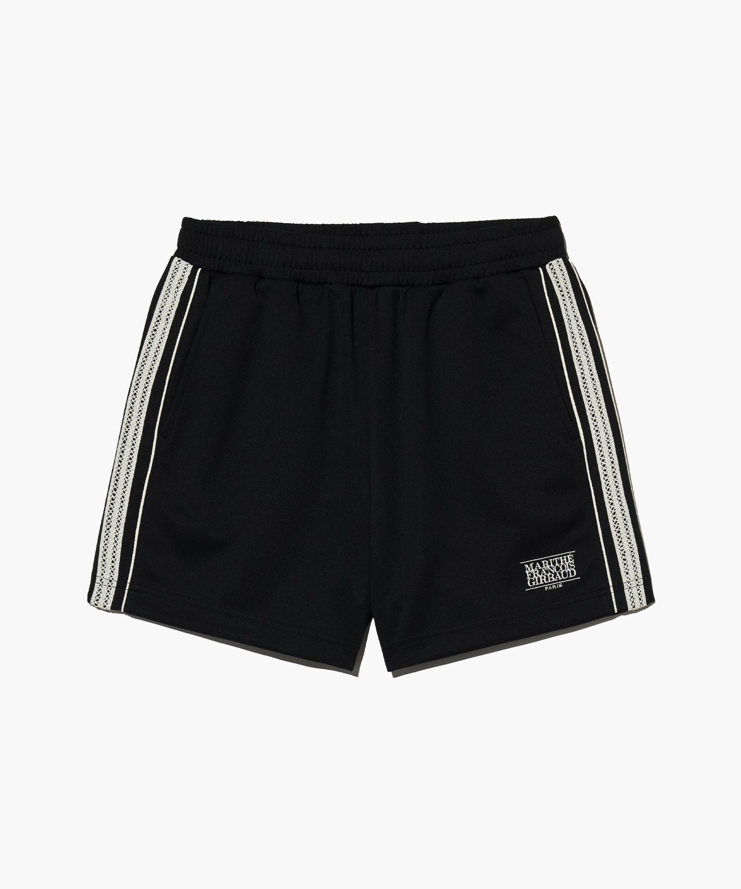 Marithe & Francois Girbaud - Lace Track Shorts (Black) product image 8 | TRAB K-Fashion Australia