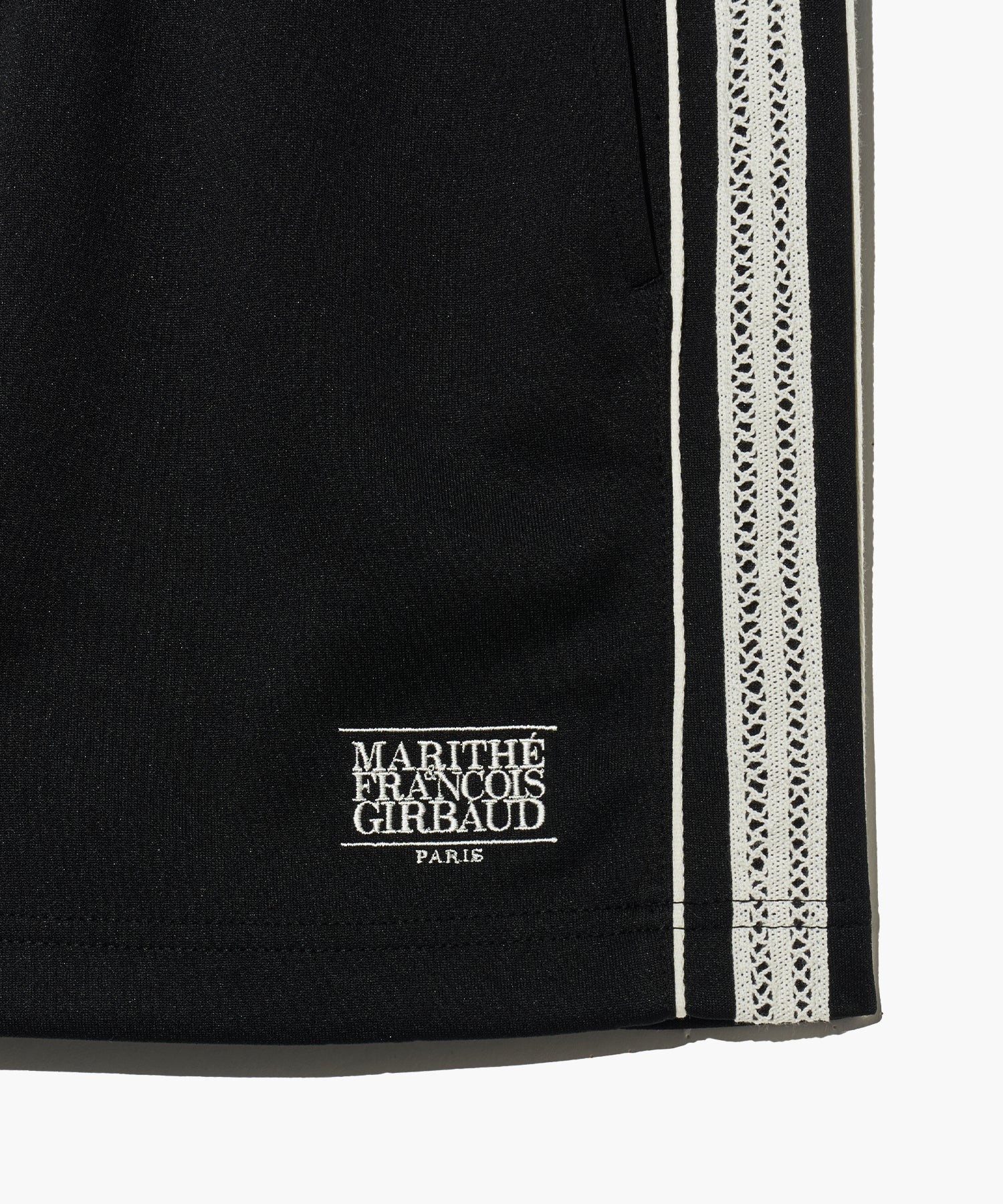 Marithe & Francois Girbaud - Lace Track Shorts (Black) product image 12 | TRAB K-Fashion Australia