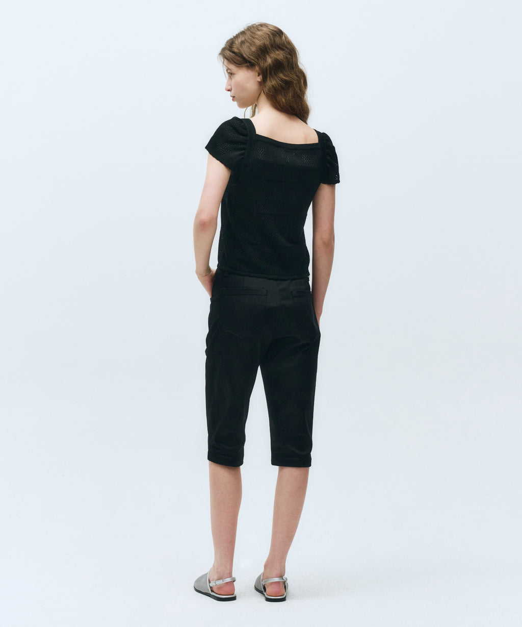 Marithe & Francois Girbaud - Biker Shorts (Black) product image 3 | TRAB K-Fashion Australia