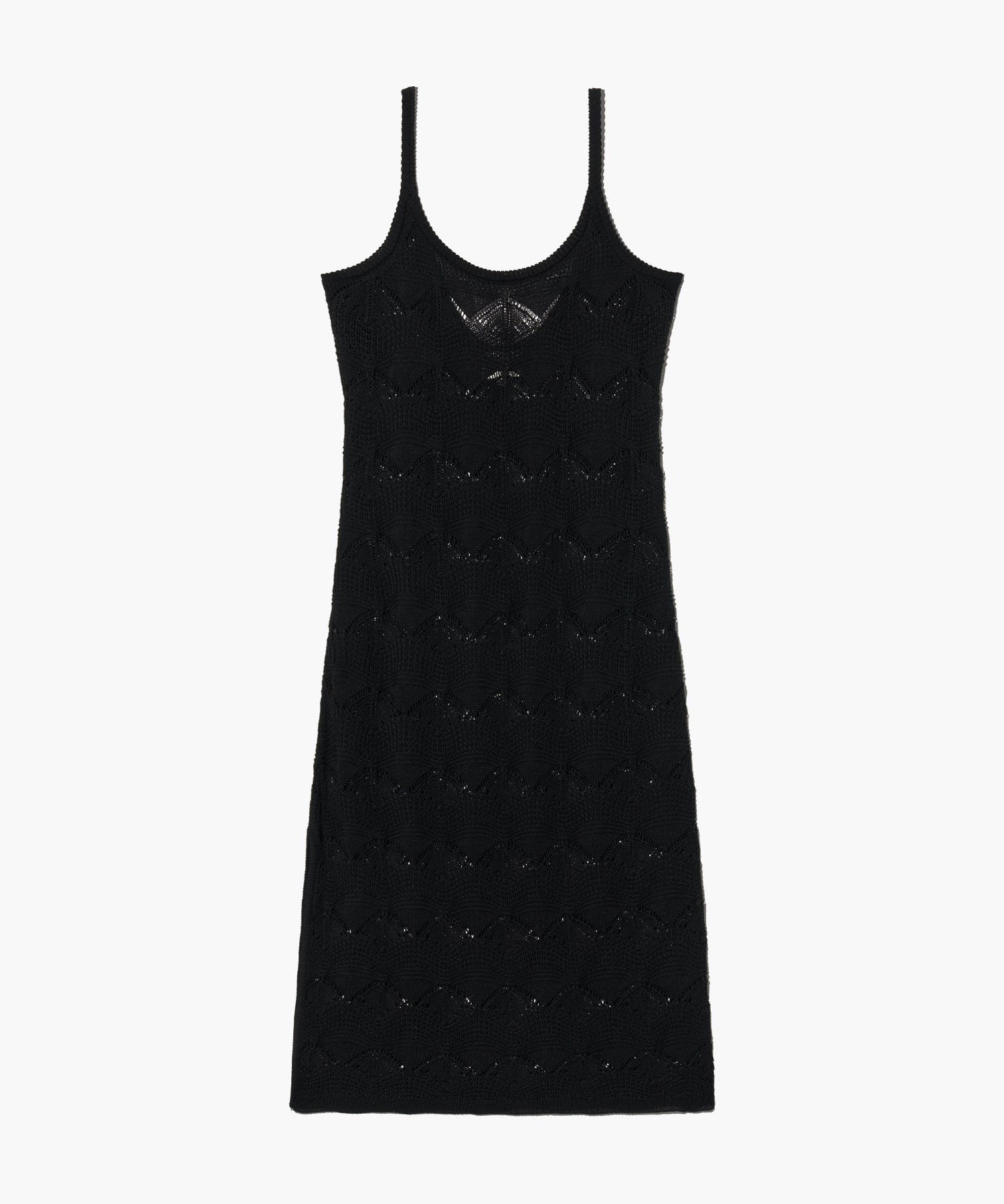 Marithe & Francois Girbaud - Crochet Sleeveless Knit Dress (Black) product image 7 | TRAB K-Fashion Australia